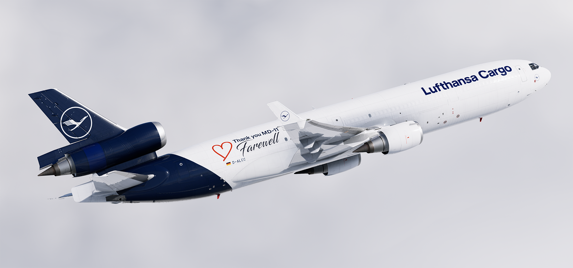 Rotate MD-11F - Lufthansa Cargo 