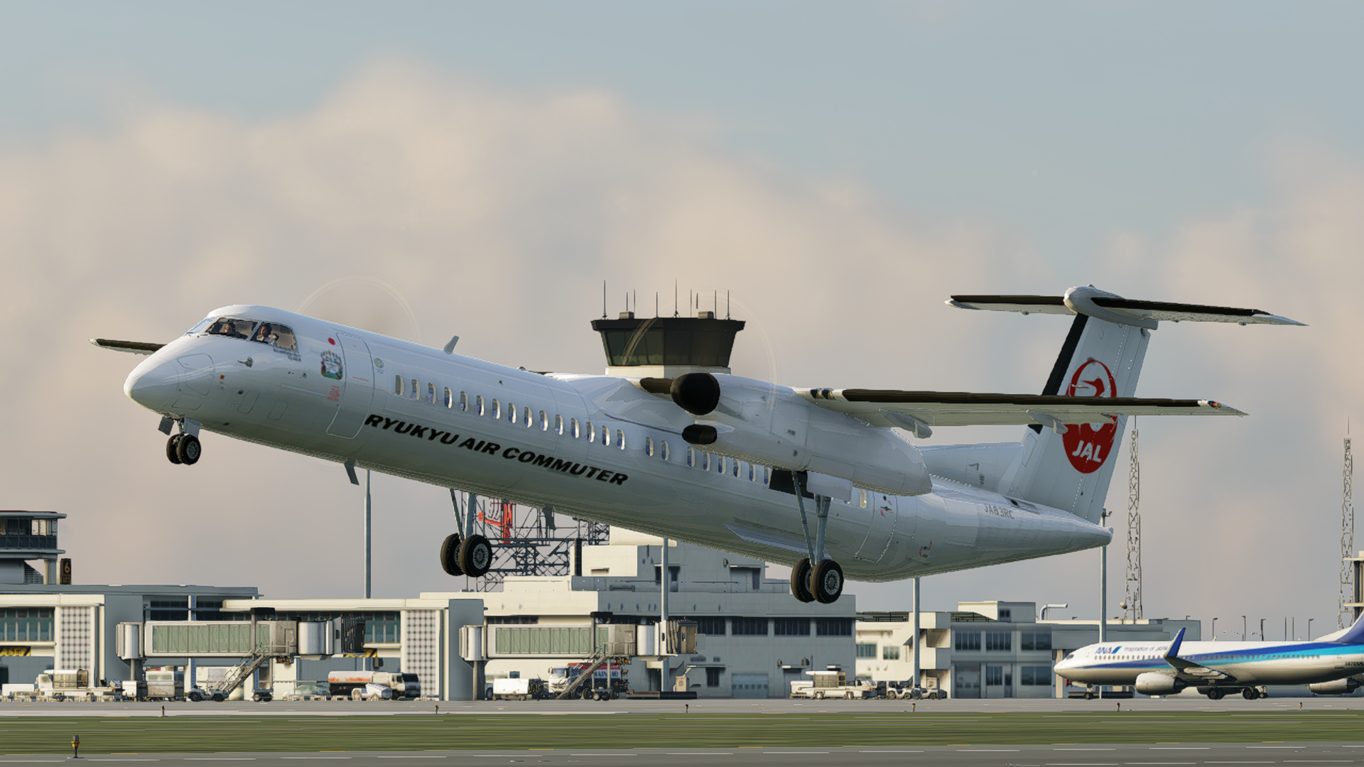 RAC-Ryuku Air Commuter Bombardier DASH 8 Q400 COMBI Fleet For