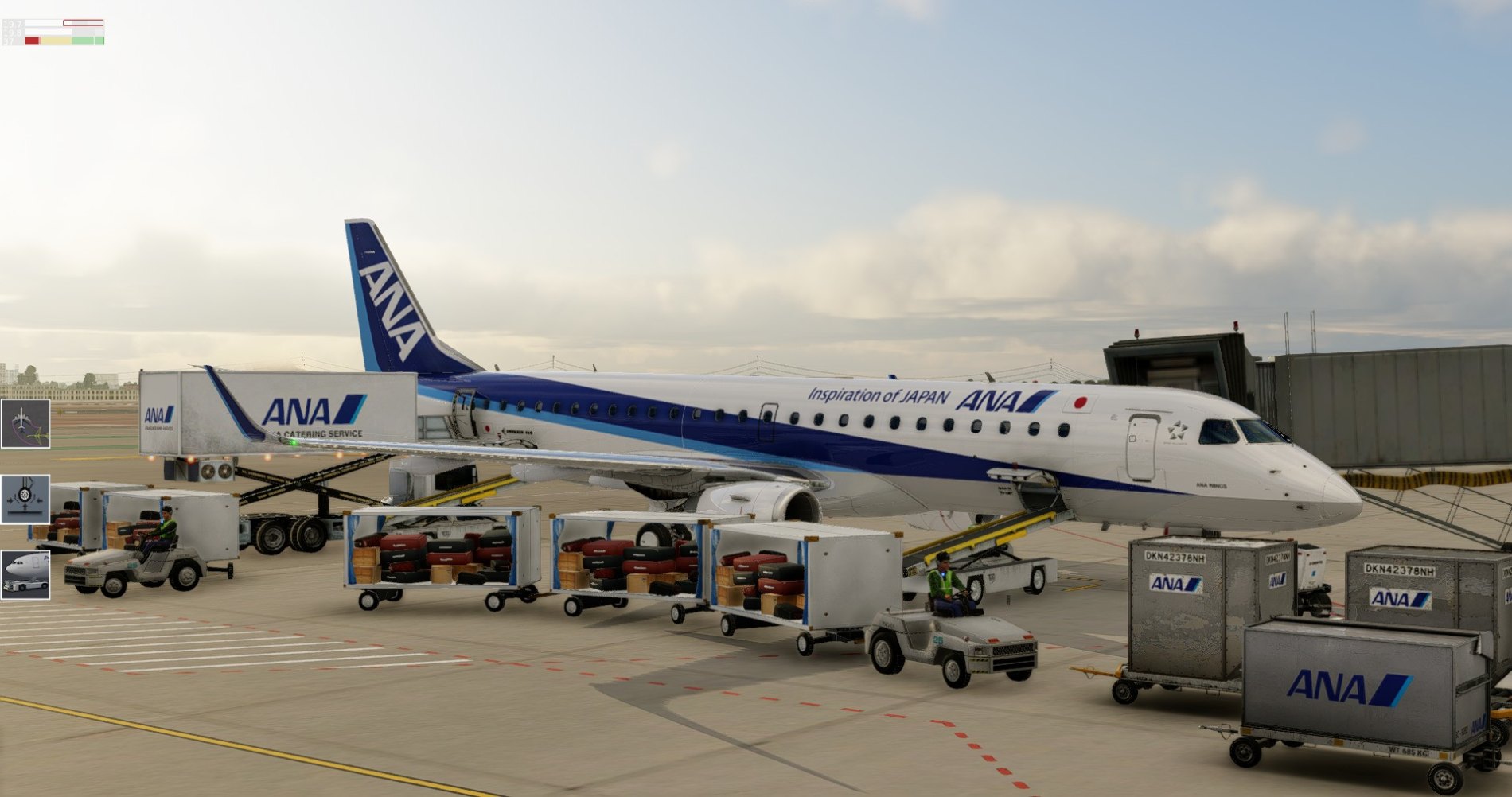 X-Crafts Embraer E190 - All Nippon Airways (2025) [ANA-NH