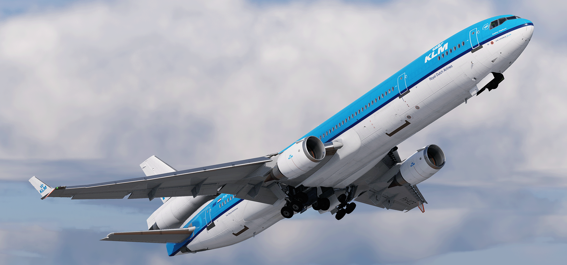 Rotate MD-11P - KLM Royal Dutch Airlines 95 Years (Circa 2014) PH