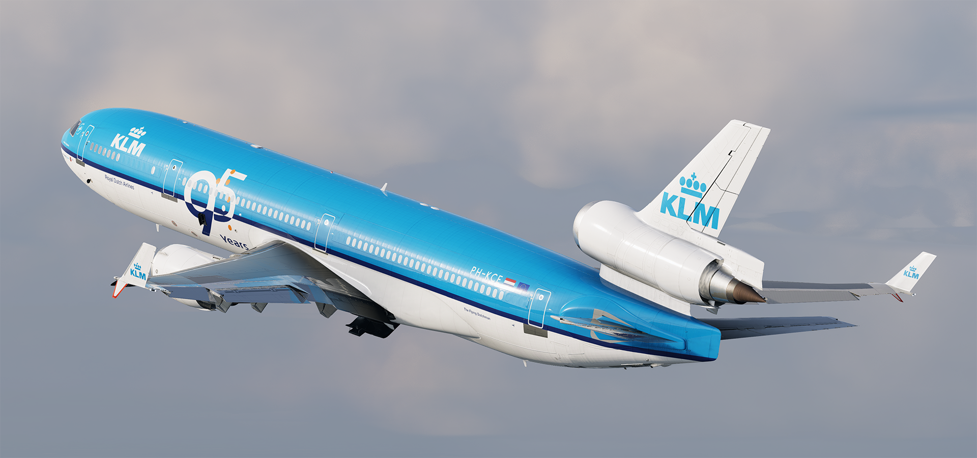 Rotate MD-11P - KLM Royal Dutch Airlines 95 Years (Circa 2014) PH