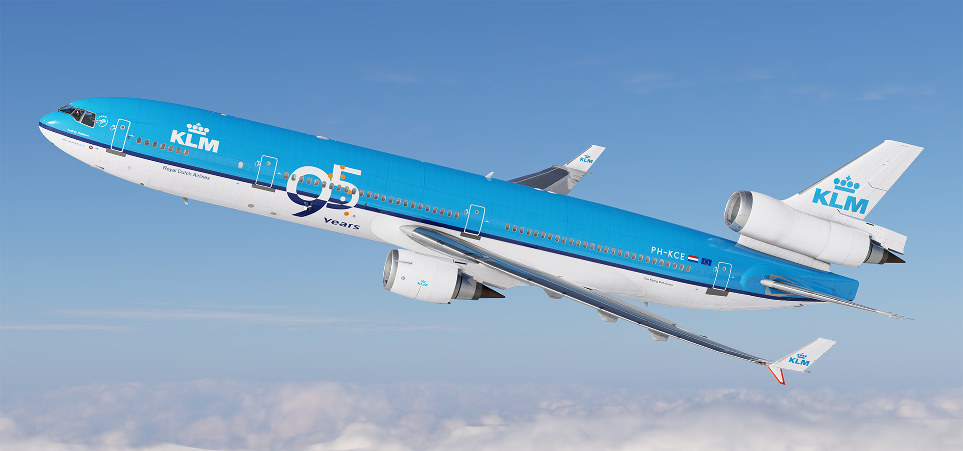 KLM100周年モデル Rotate MD-11P - KLM Royal Dutch Airlines 95 Years (Circa 2014) PH