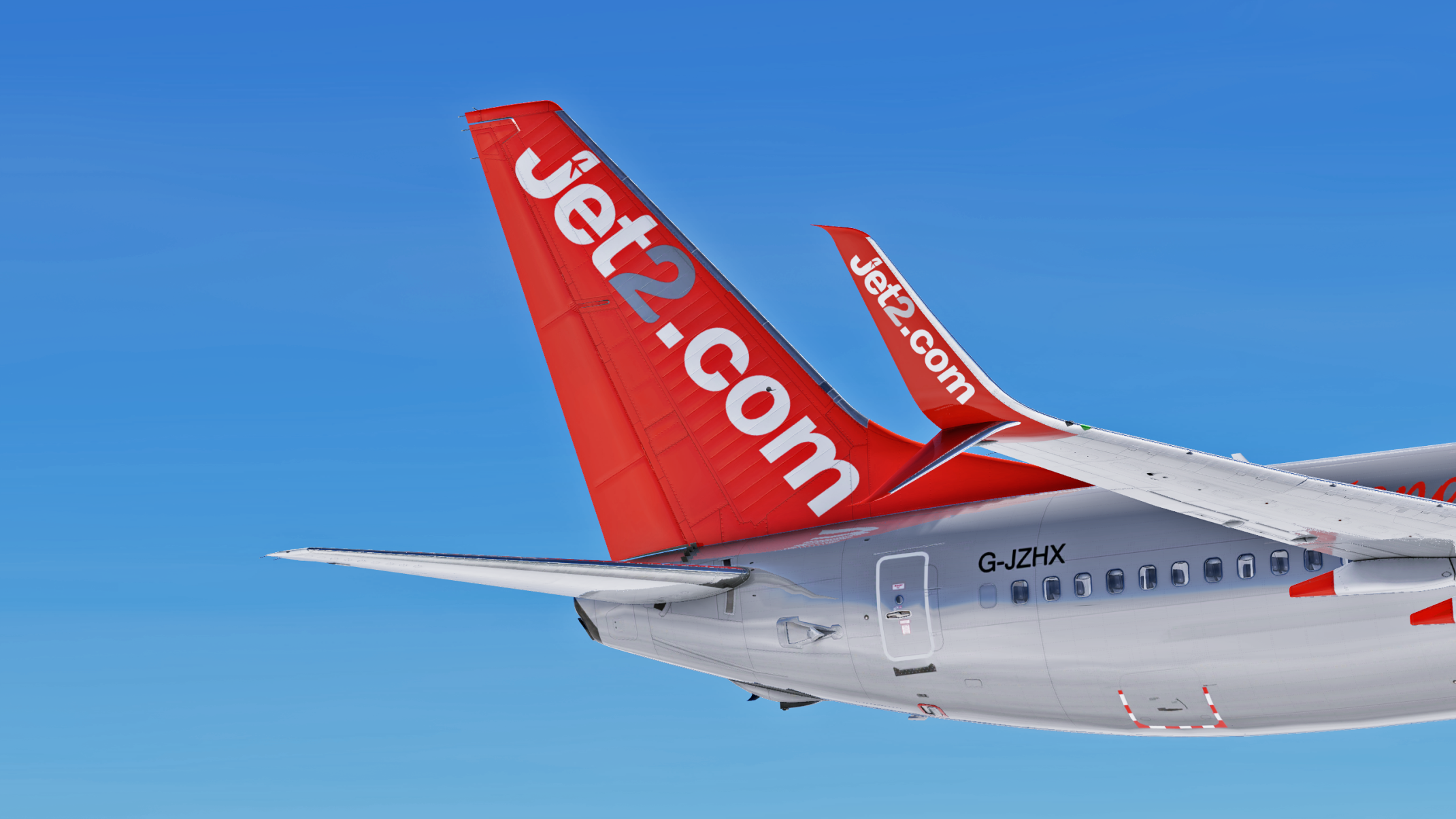 LevelUp 737-800 Jet2.com G-JZHX 4K - Other Aircraft Livery - X