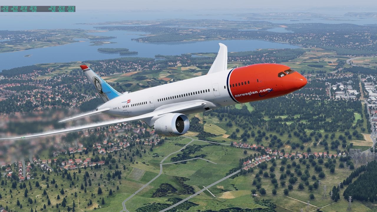 Norwegian Boeing 787-8 LN-LNE for Vmax Dreamliner - Roald Amundsen