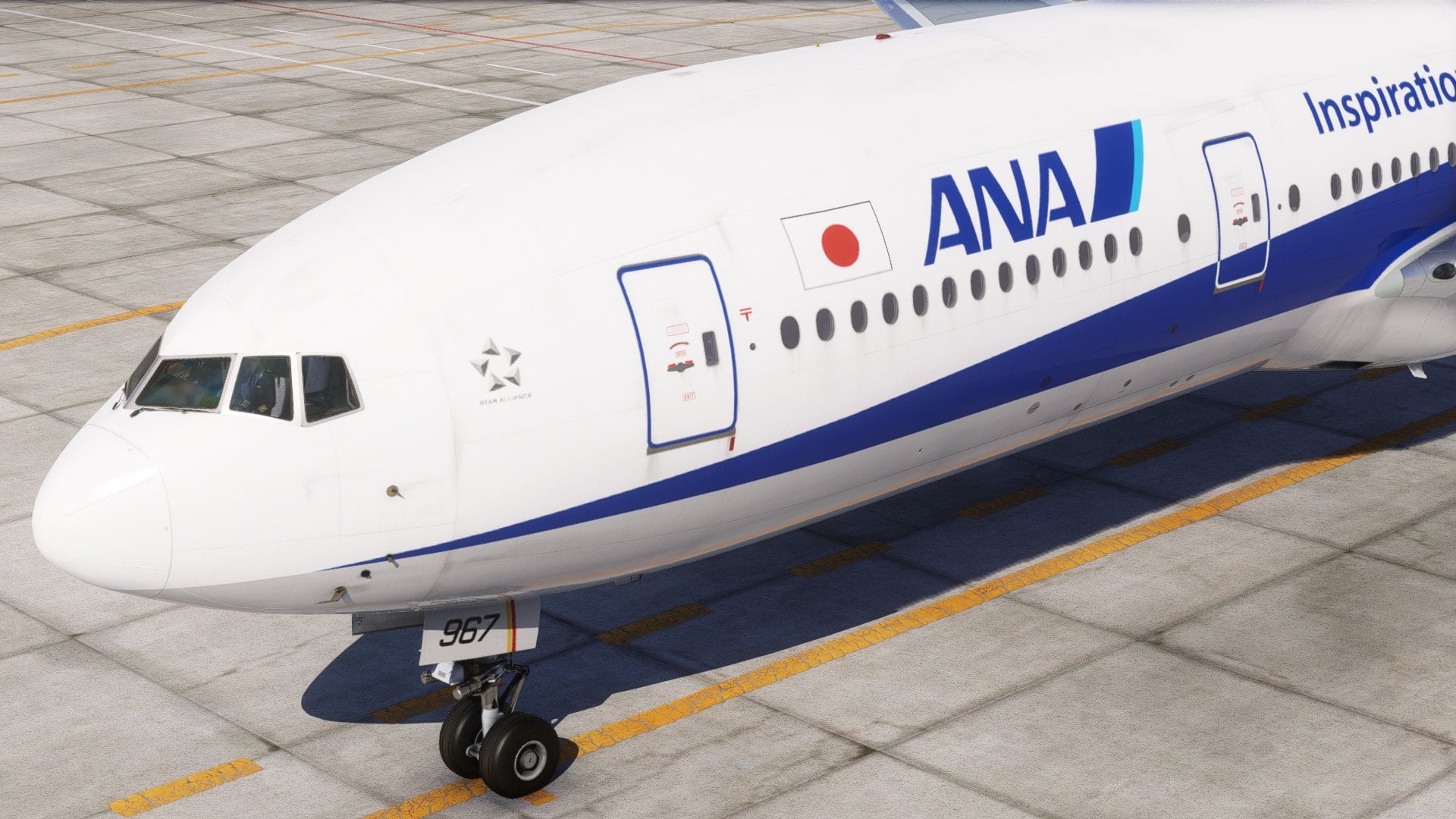 FlightFactor 777-200 (v2) - All Nippon Airways (JA8967) Pack - FF
