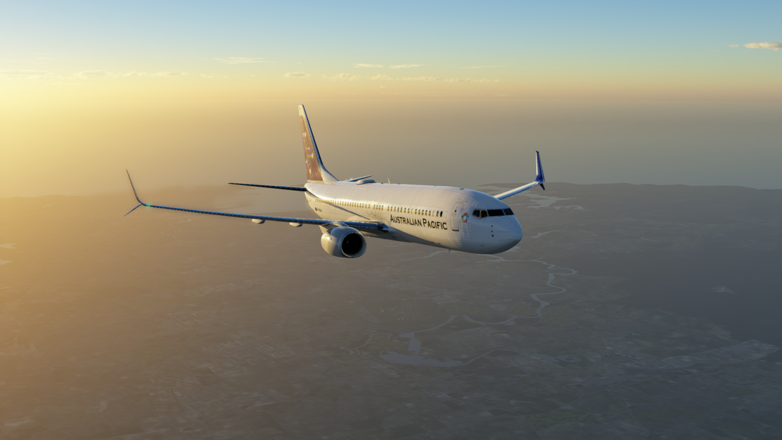 Australian Pacific Airlines Virtual Boeing 737-800 VH-BAA new