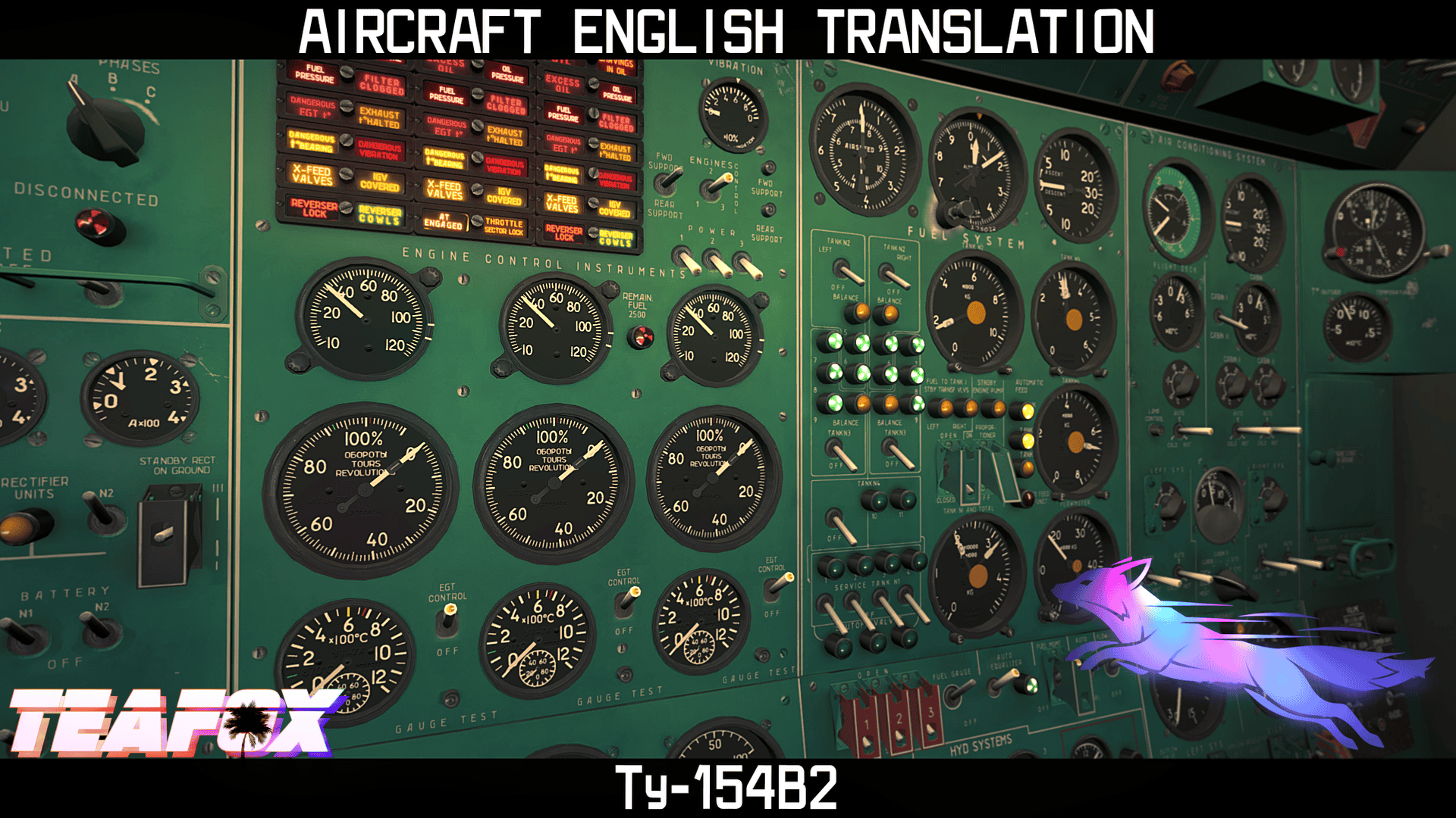 Tu154B2 Aircraft English Translation - Textures - X-Plane.Org Forum