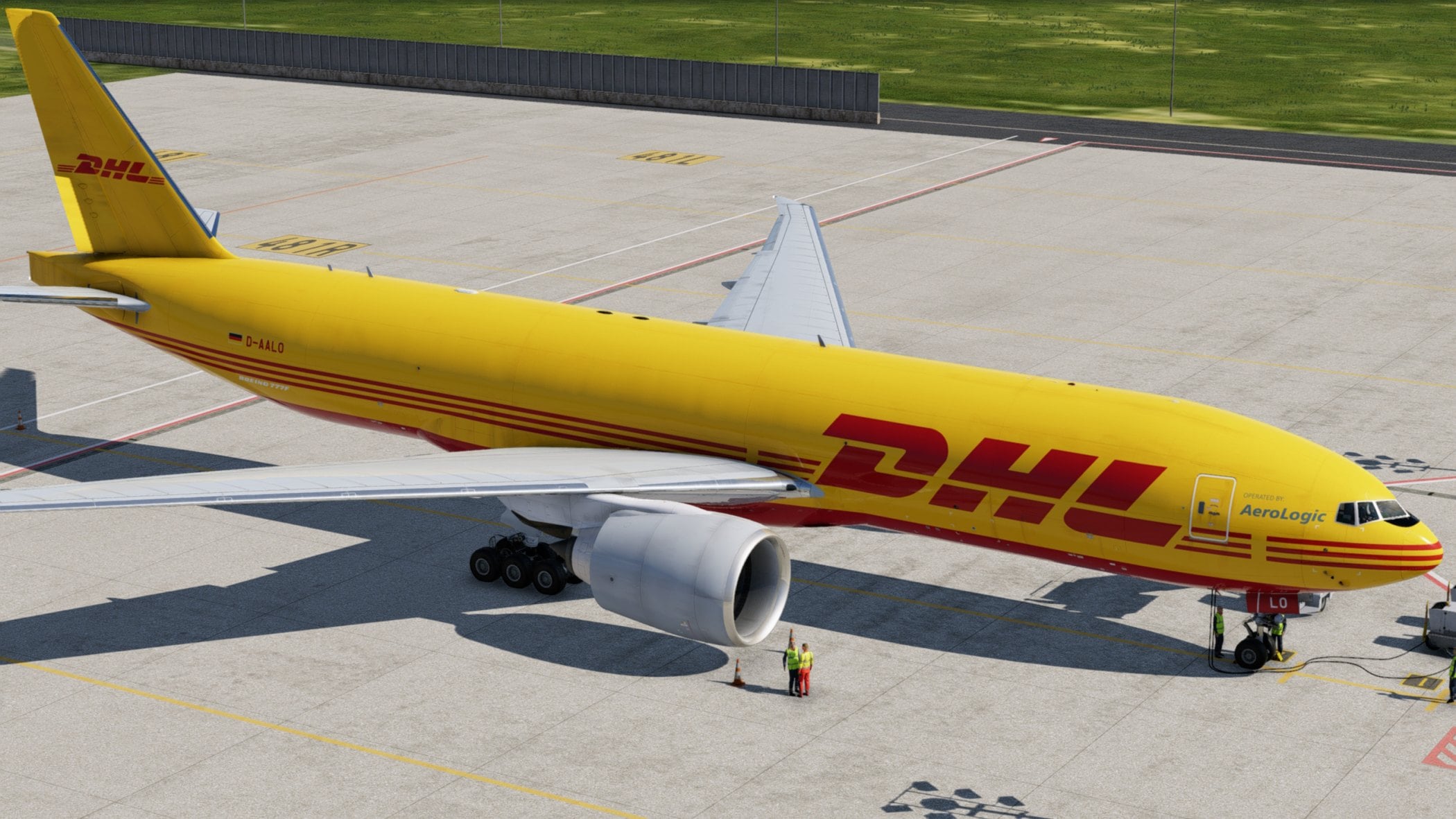 AeroLogic (Operated for DHL Aviation) B77F Fleet Pack - FF 777