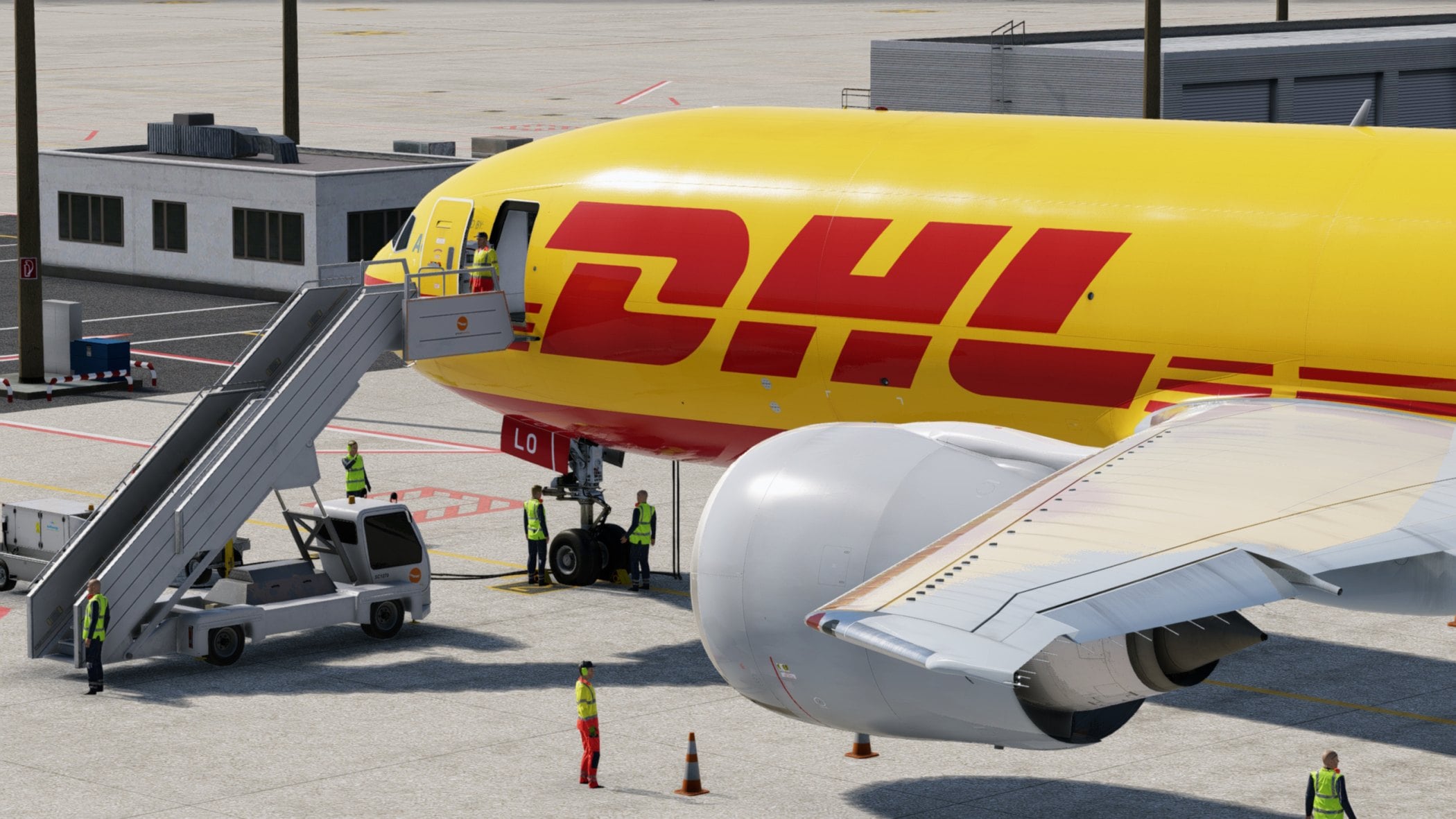 AeroLogic (Operated for DHL Aviation) B77F Fleet Pack - FF 777