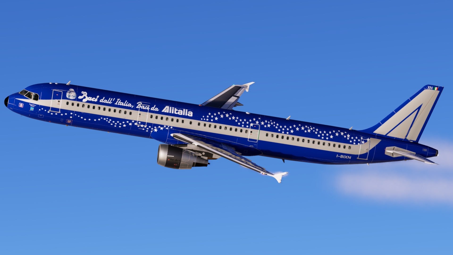 Pack) Alitalia Baci + Bvlgari Aluminium Special Livery for ToLiss