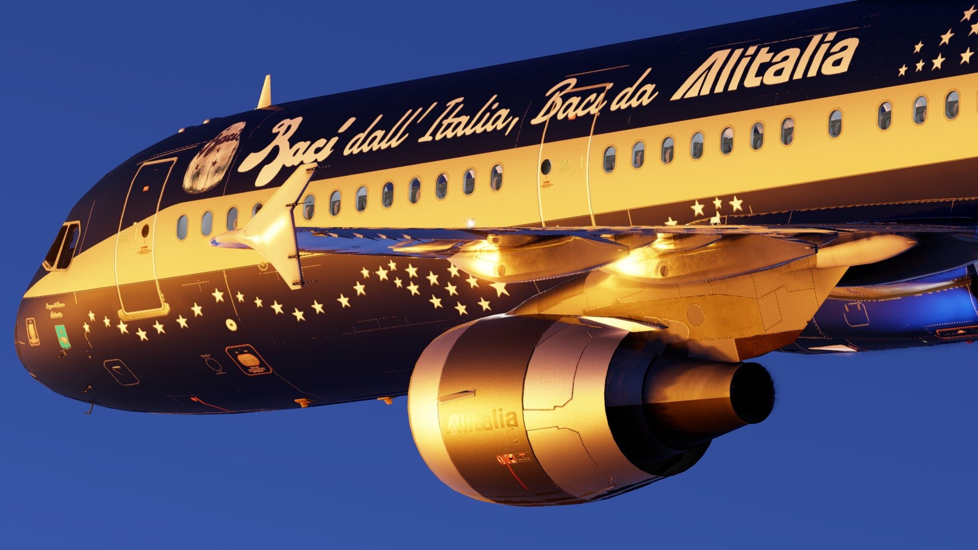 Pack) Alitalia Baci + Bvlgari Aluminium Special Livery for ToLiss