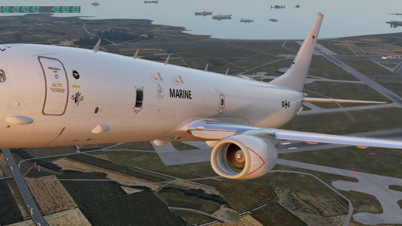 marineです。 German Marine P-8A Poseidon livery (Jaydor ZIBO) - Zibo 737 - X