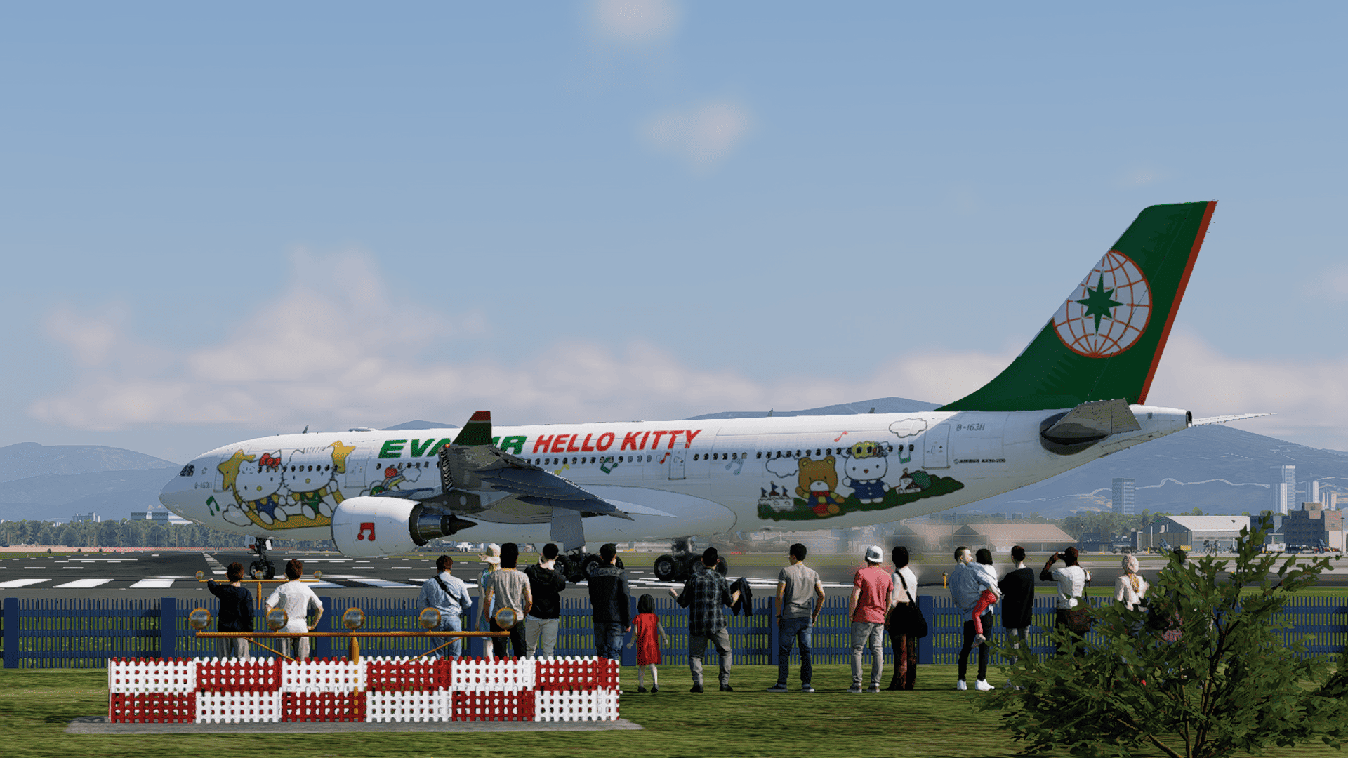 EVA AIR B-16311 