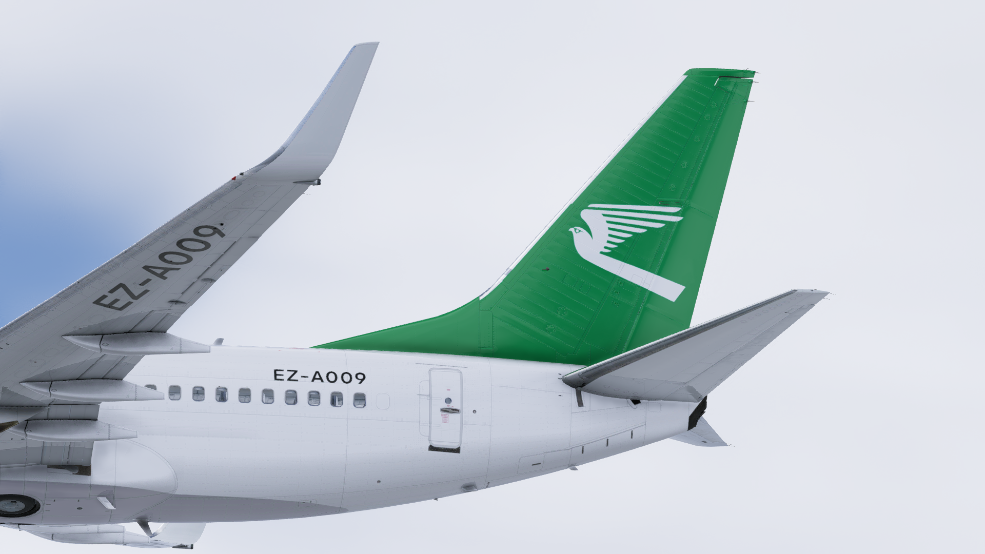 ⚡TURKMENISTAN AIRLINES LEVEL UP 70NG&80NG - Other Aircraft Livery