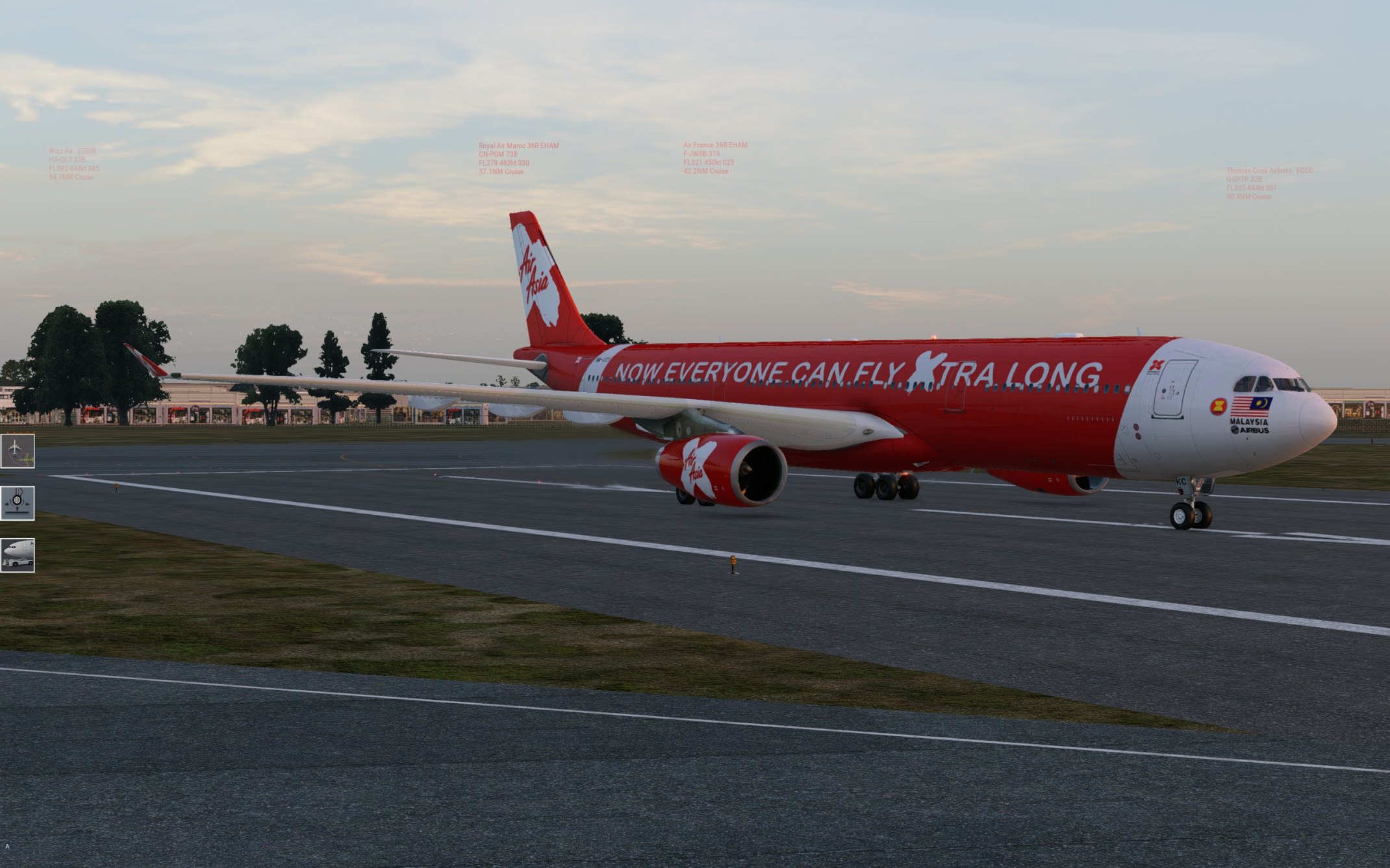 Air Asia 9M-XXY (Extra Long Slogan) Airbus A330-343 RR - Other