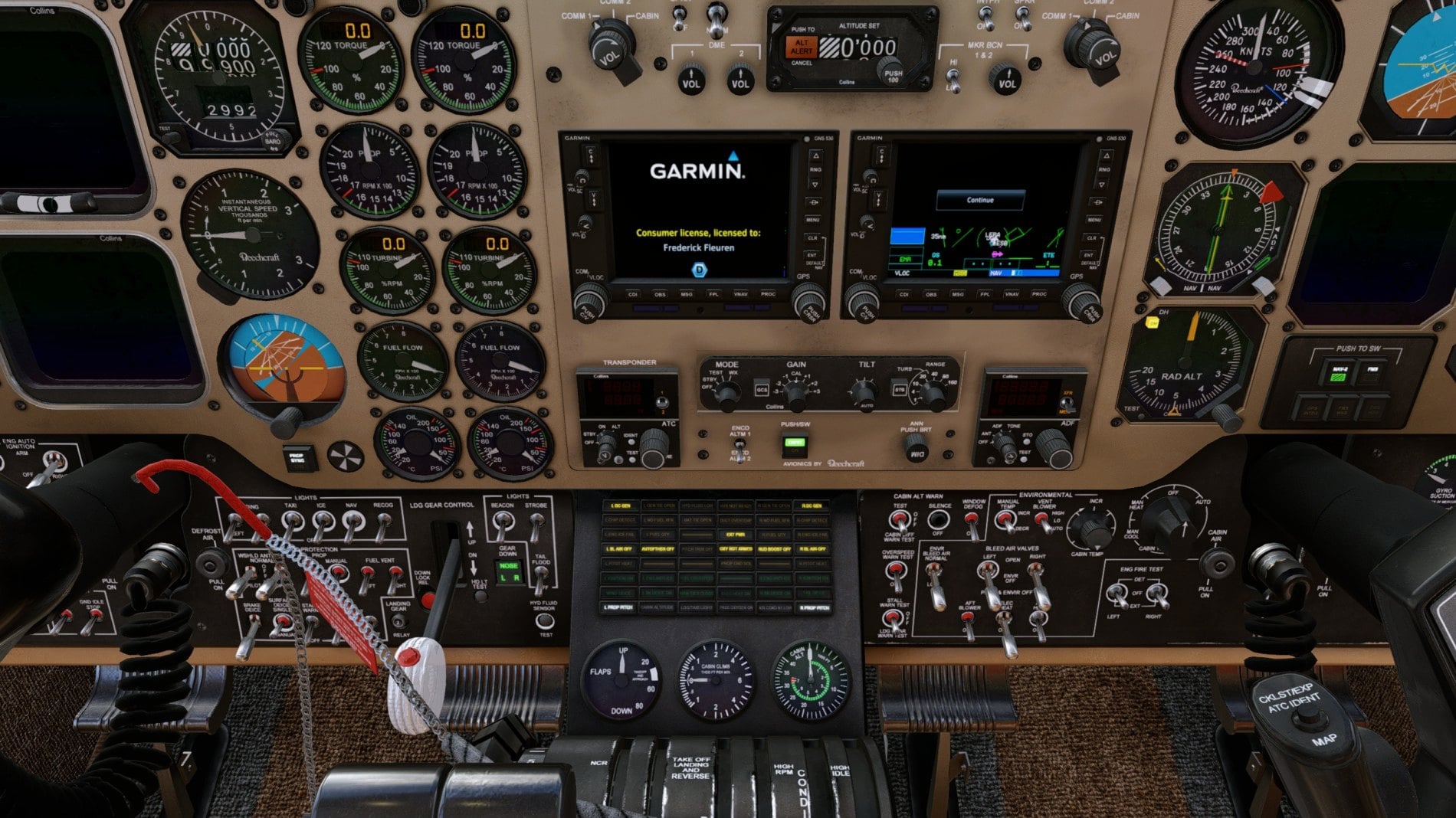 にんページ TDS GTN750 implementation. - King Air 350 XP12 - X-Plane.Org Forum