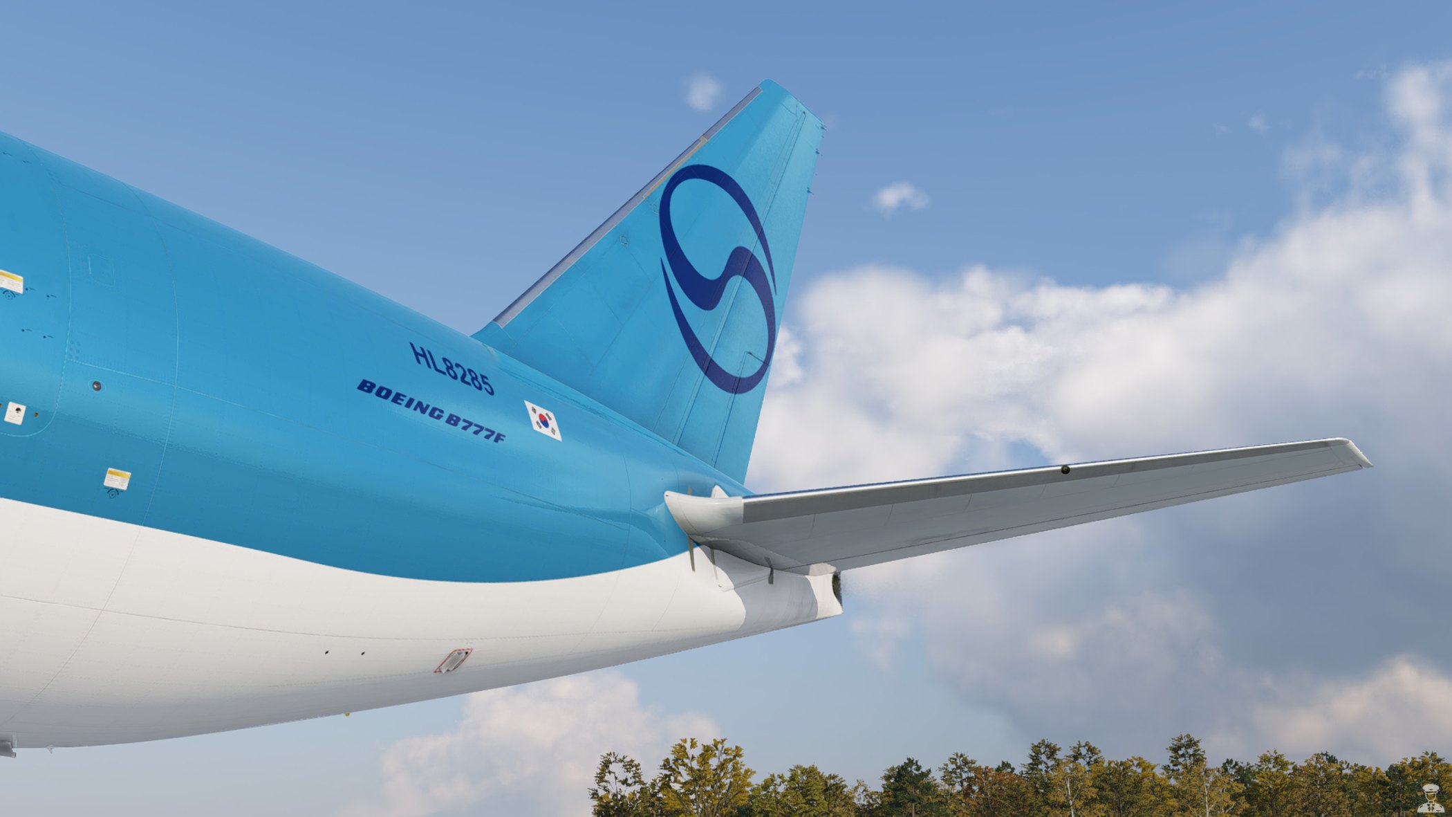 FF B77F V2 - Korean Air Cargo (2025) [KAL-KE] - HL8285 - FF 777