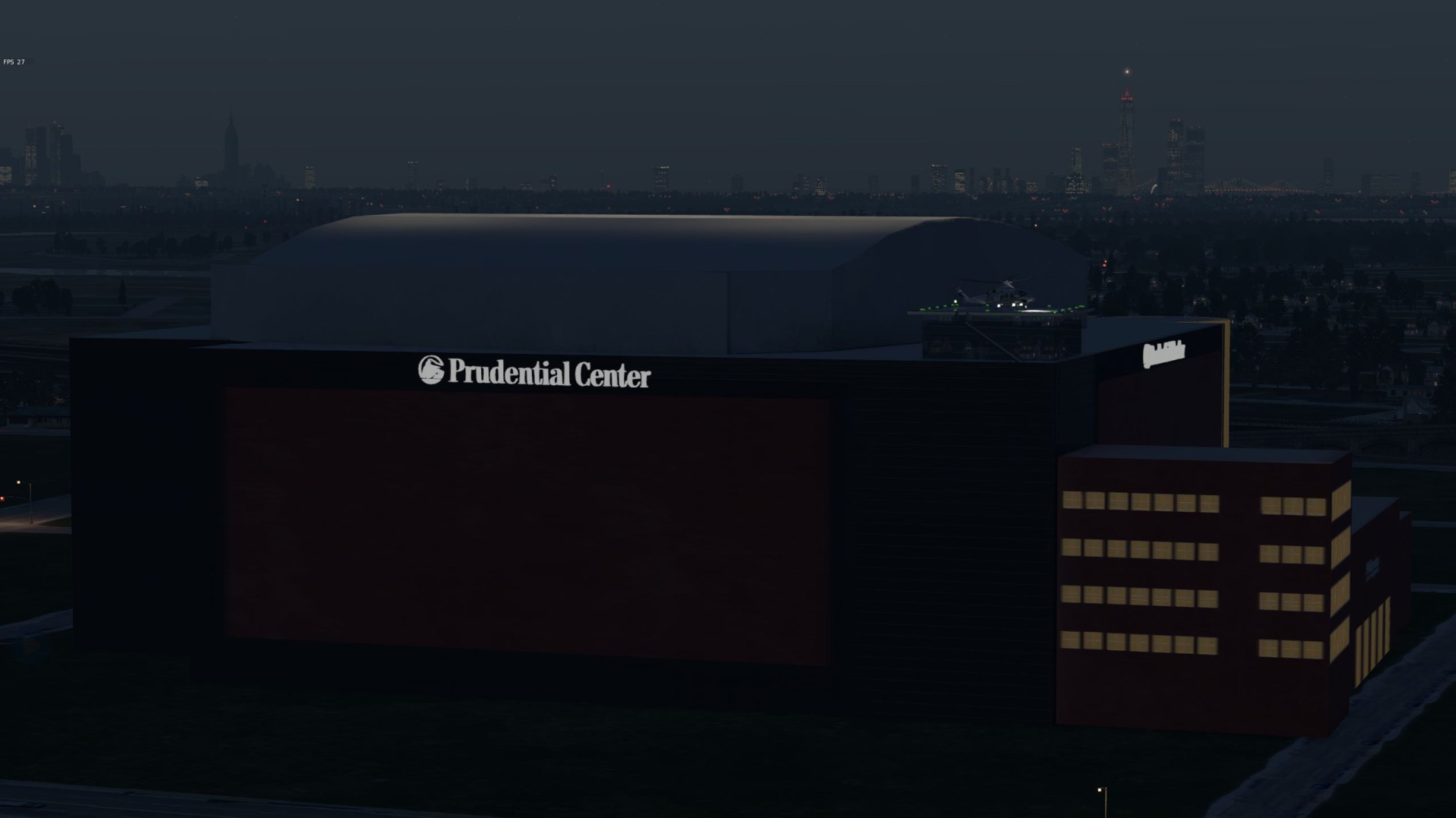 【非売品】Welcome to The Prudential Prudential Center Heliport NJ03 - Scenery Packages XP12 - X-Plane