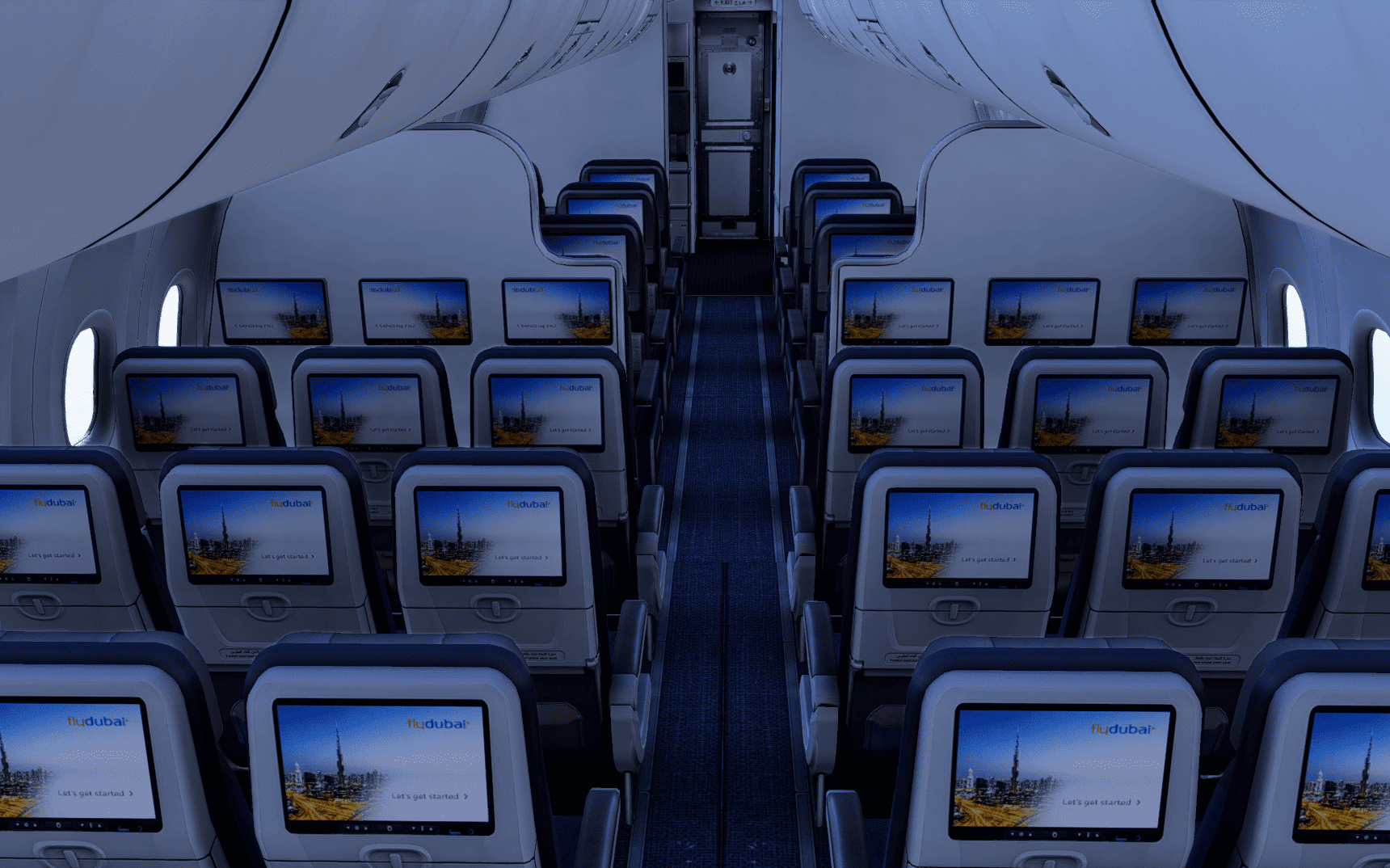 4K LevelUP v2 Fly Dubai with cabin - Other Aircraft Livery - X