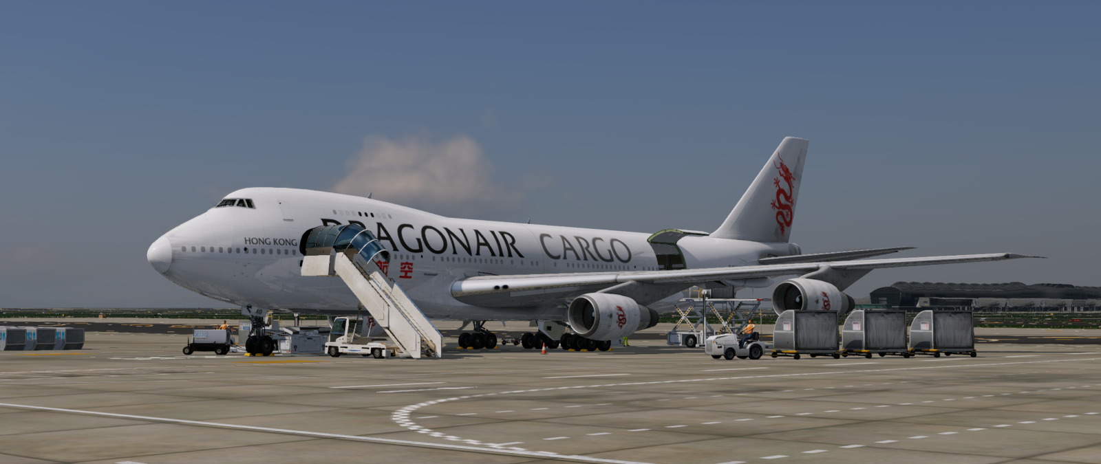 Xplane 12 Felis 747-200F Dragonair Cargo - Felis Planes - X-Plane