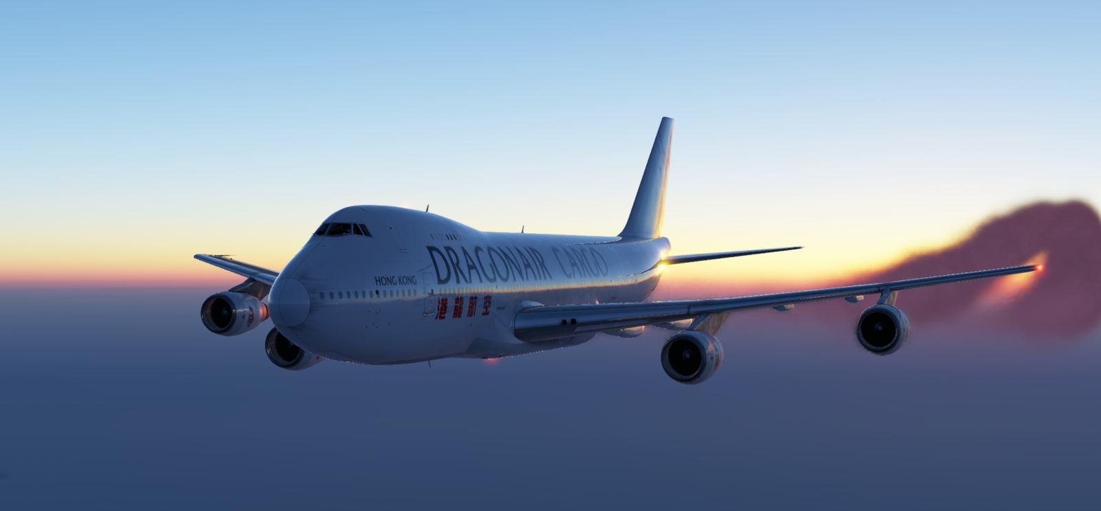 Xplane 12 Felis 747-200F Dragonair Cargo - Felis Planes - X-Plane