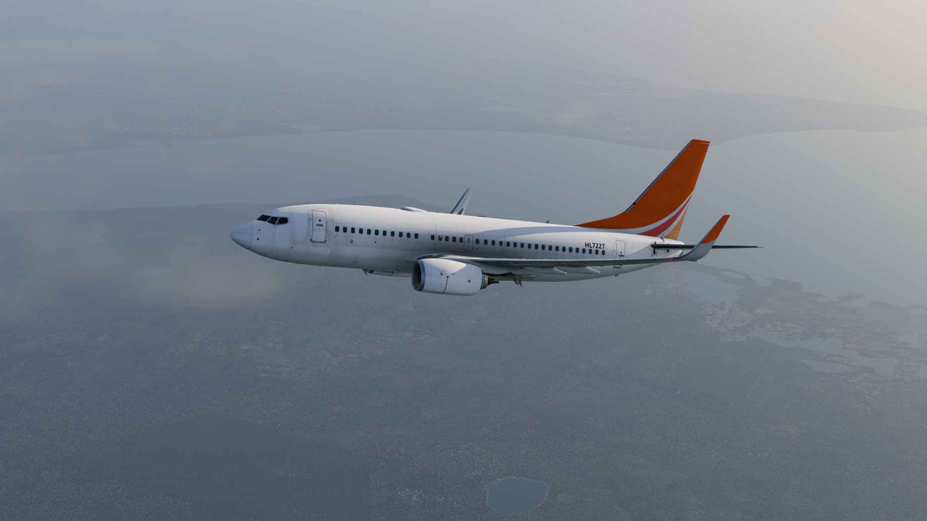 LevelUp V2] 737-70NG BBJ1 owned by Hanwha Chemical Co. (HL7227