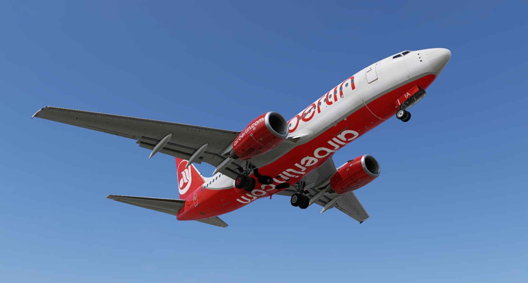 LevelUp 737-700 v2 8K Air Berlin D-AHIA - Other Aircraft Livery