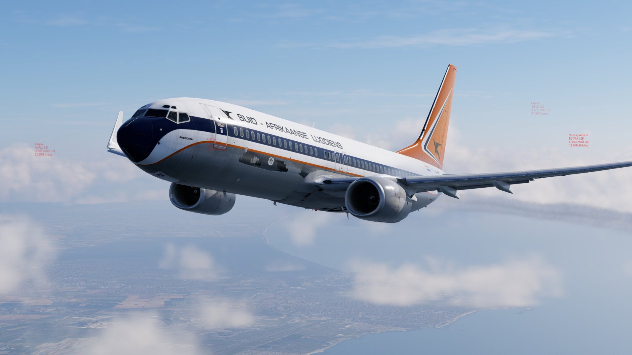 Level Up South African Airways 737-700/800 - Other Aircraft Livery
