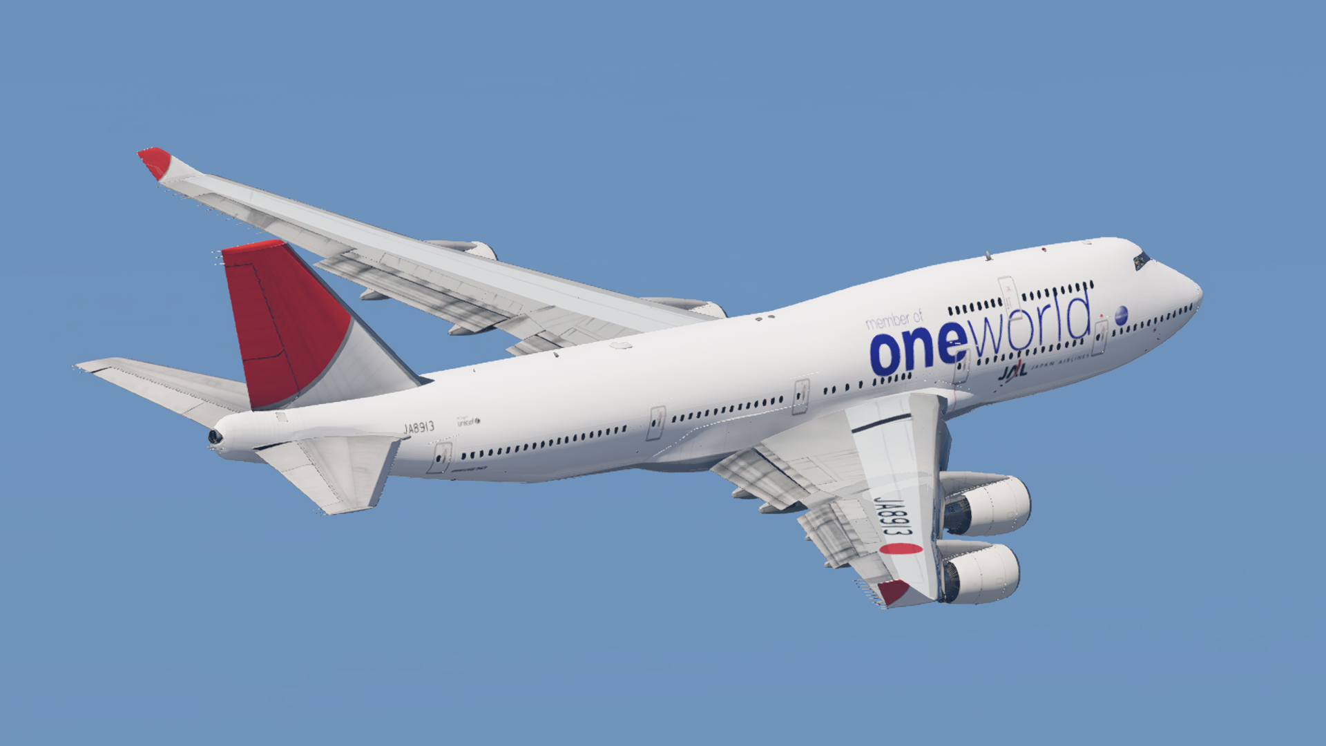 JAL Japan Airlines JA8913 