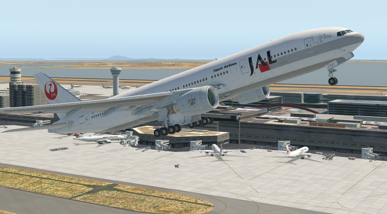JAPAN AIRLINES JA8981_STAR JET for Flight Factor 777-200ER (PW