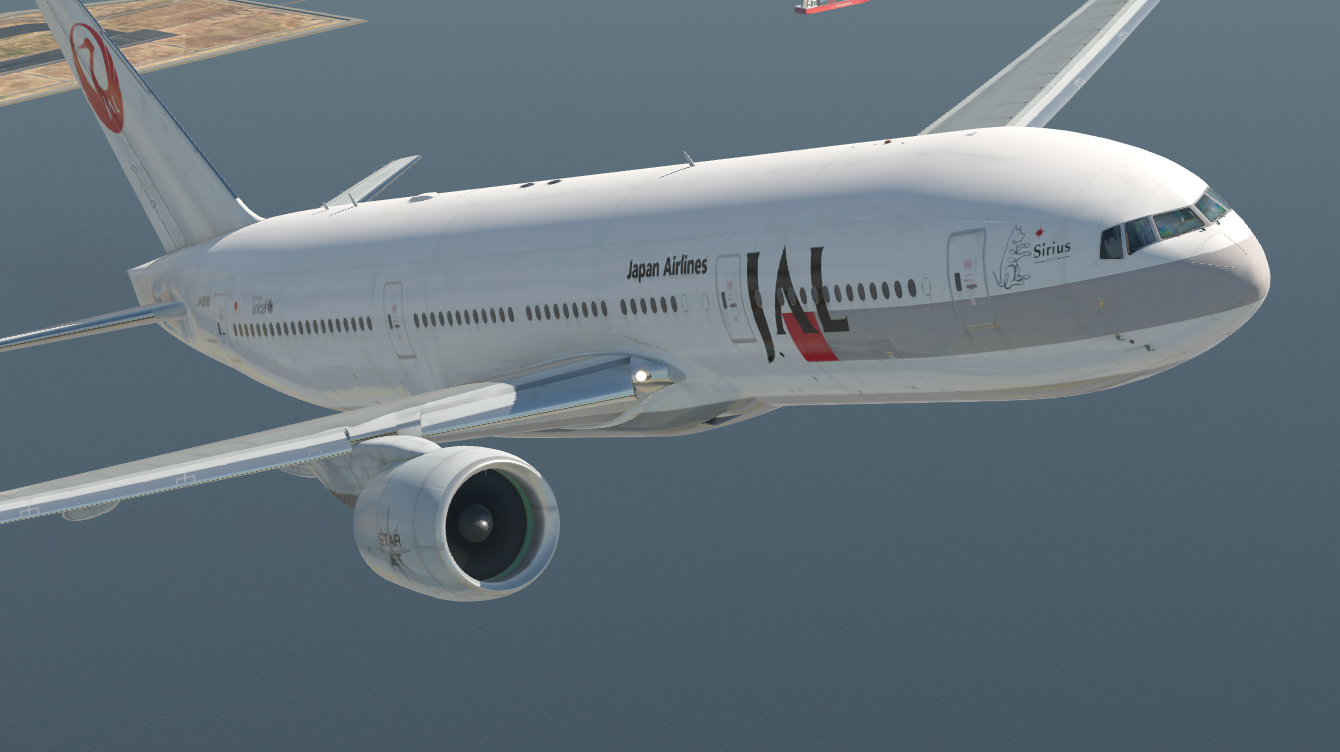 JAPAN AIRLINES JA8981_STAR JET for Flight Factor 777-200ER (PW
