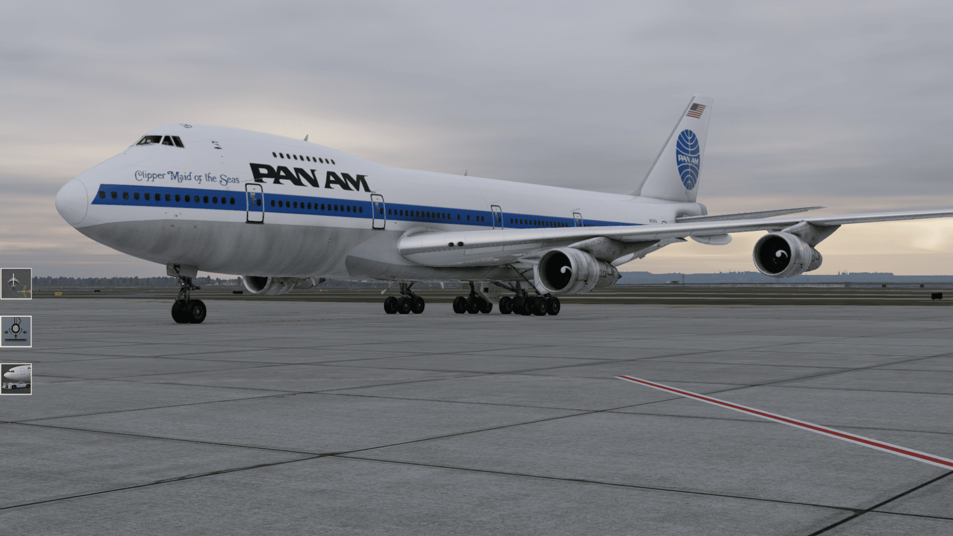 Felis 747-200 - Pan Am - N739PA - Clipper Maid of the Seas - Felis