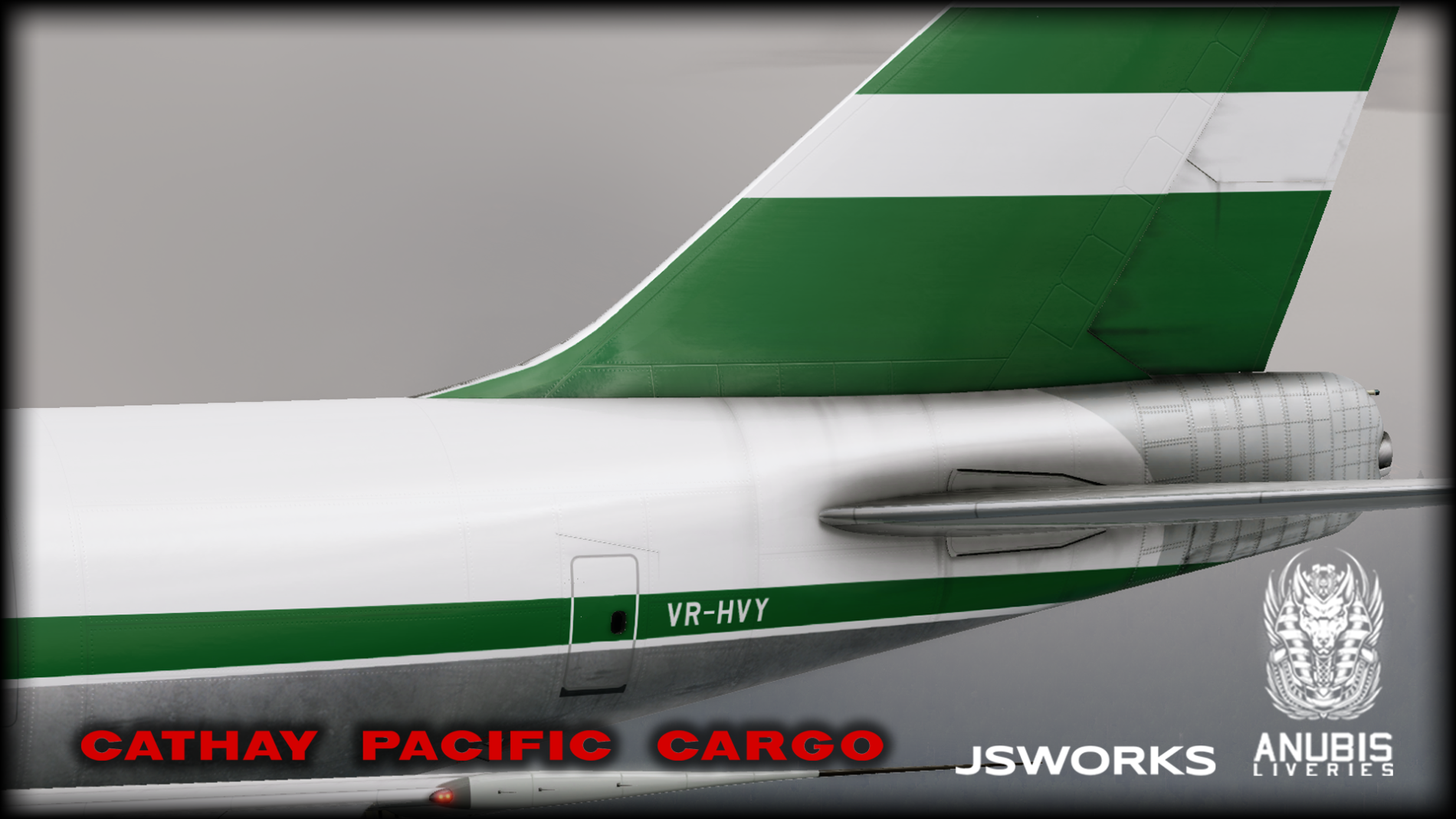 Cathay Pacific Cargo VR-HVY (1994) | Felis 747-200 Freighter