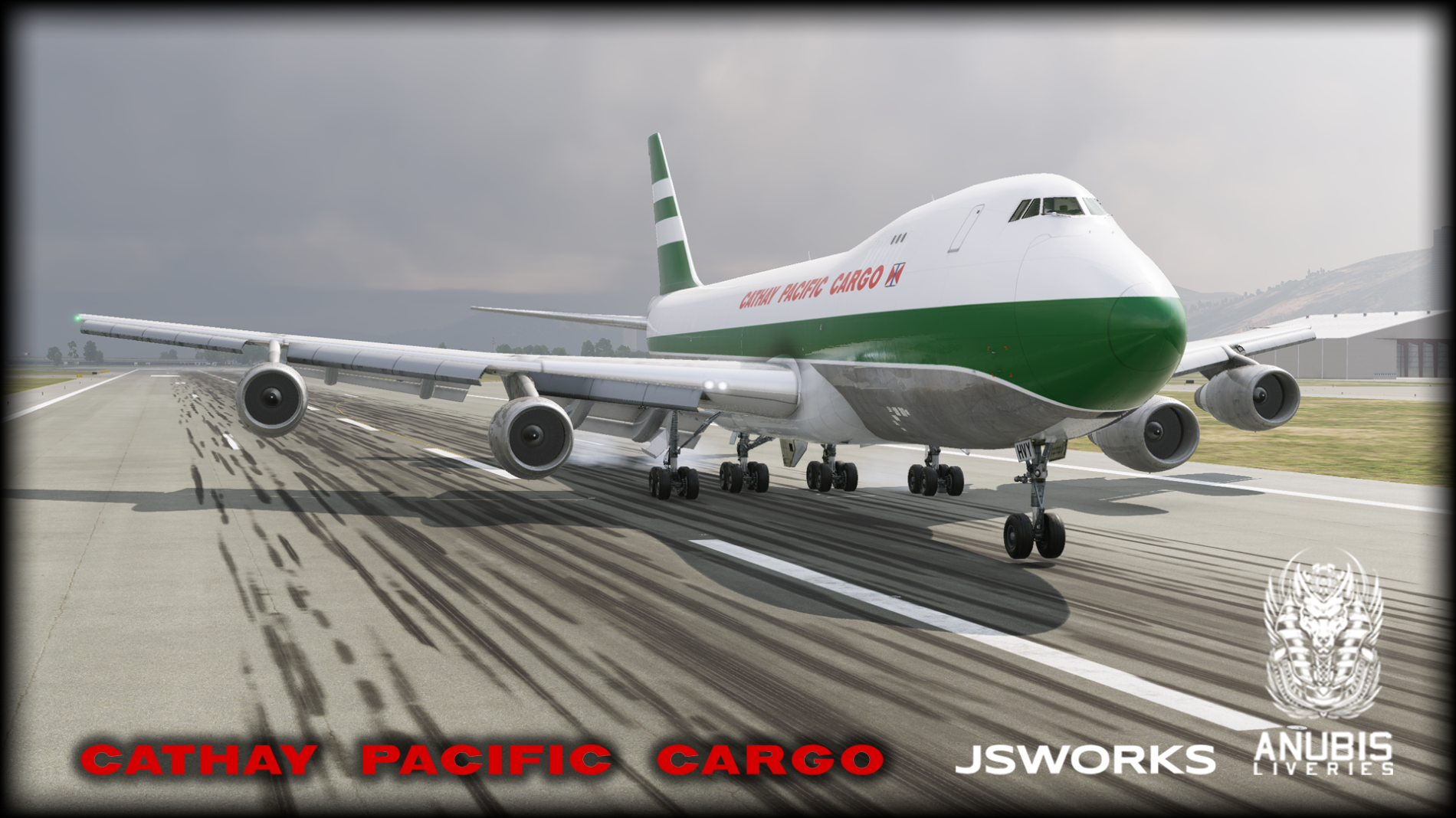 Cathay Pacific Cargo VR-HVY (1994) | Felis 747-200 Freighter