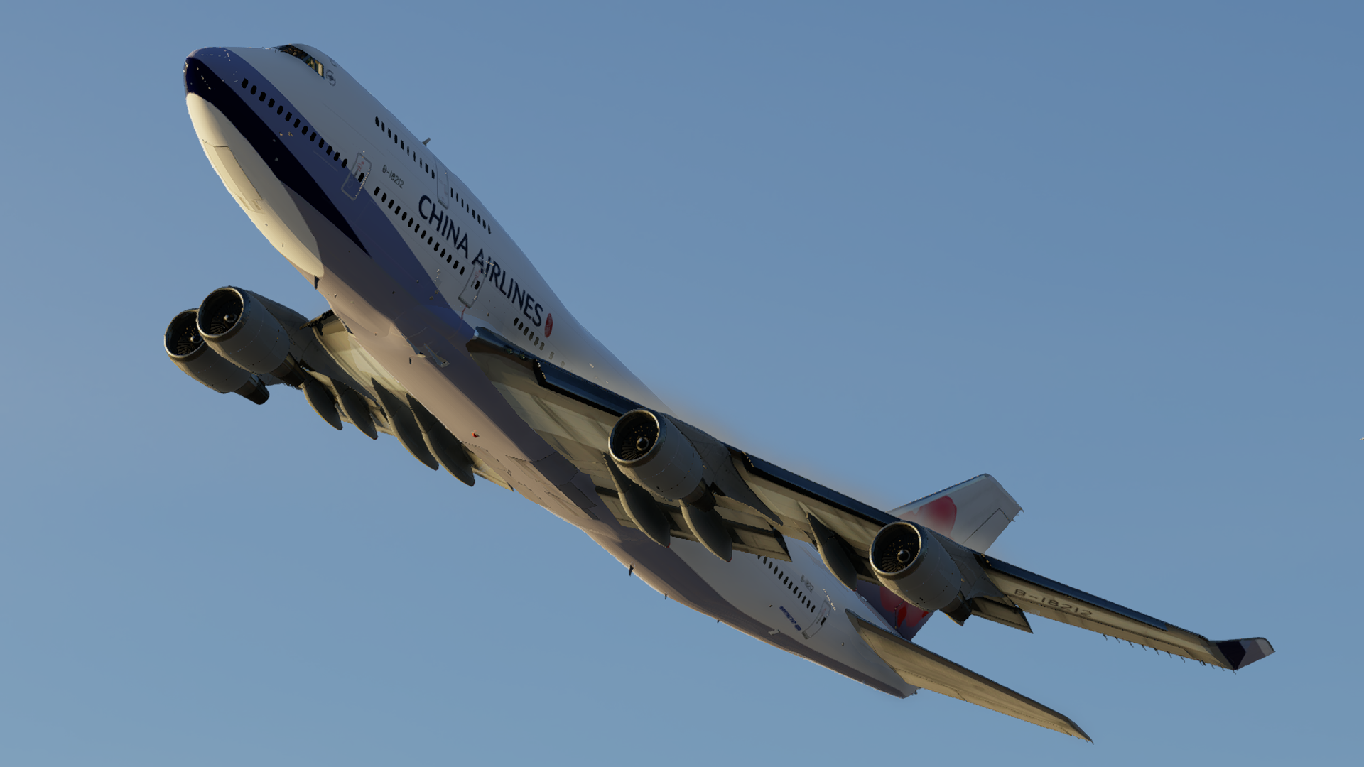 China Airlines B747-400 Fleet Pack Sparky ( With enchancement Mod