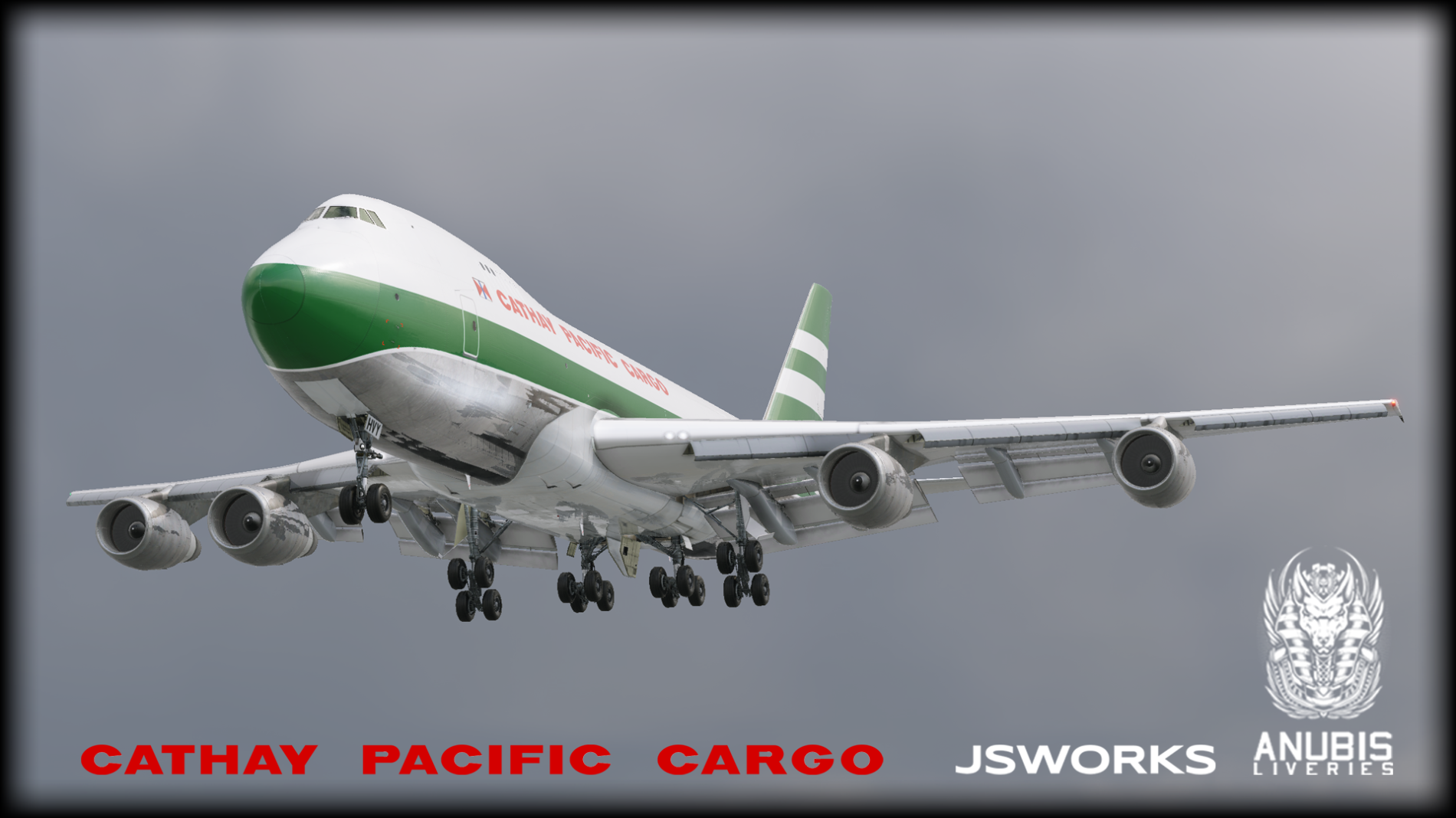 Cathay Pacific Cargo VR-HVY (1994) | Felis 747-200 Freighter