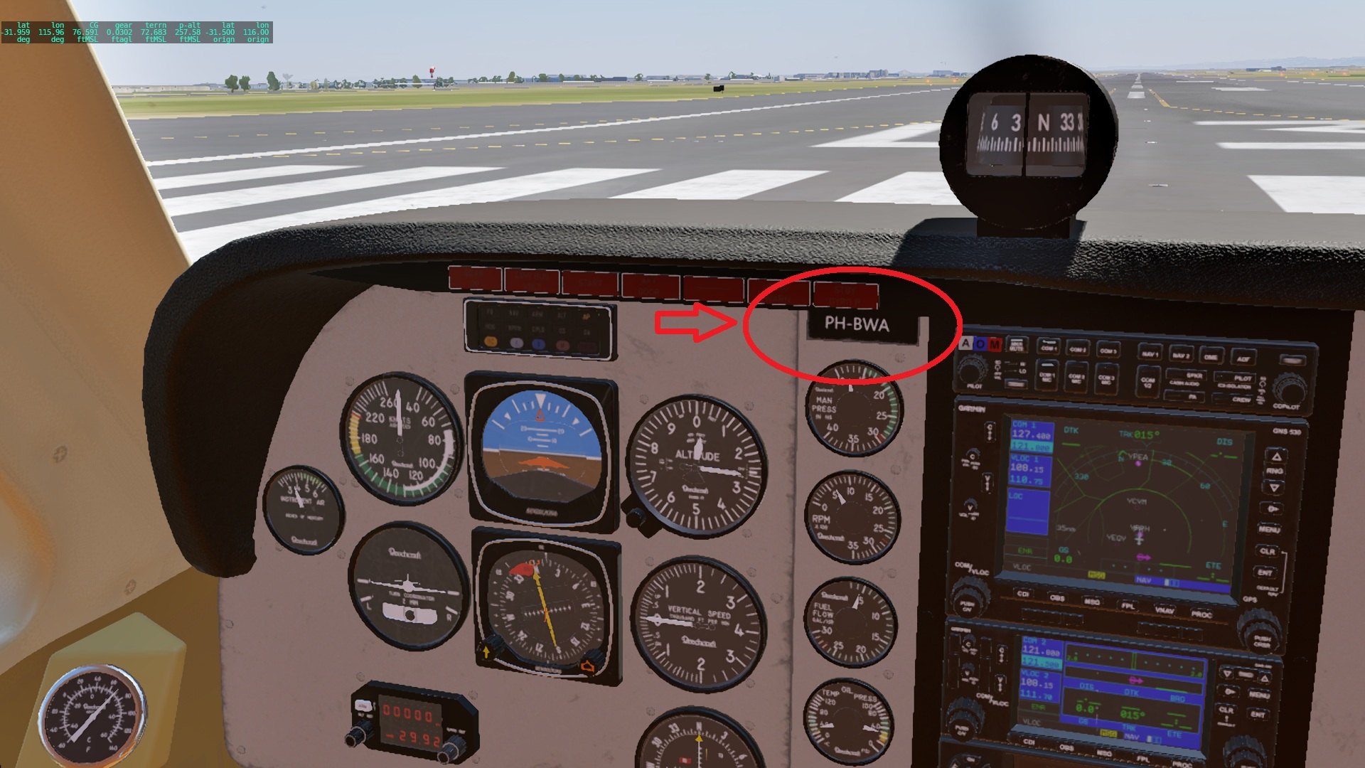 KLM Beechcraft A36 BONANZA (Freeware by MP) - General Aviation - X