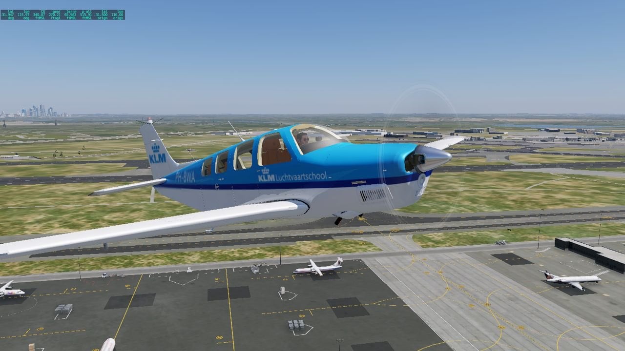 KLM Beechcraft A36 BONANZA (Freeware by MP) - General Aviation - X