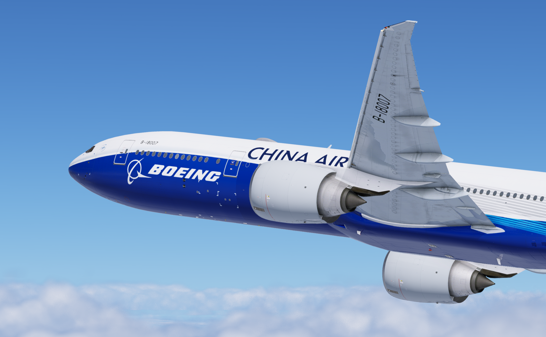 China Airlines 300ER B-18007 