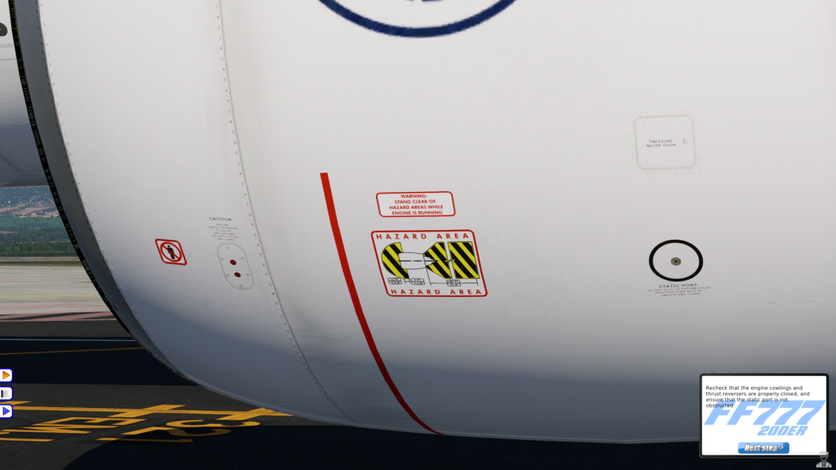 New B777-300ER and B777-200ER Walkaround automatic 46 Detailed