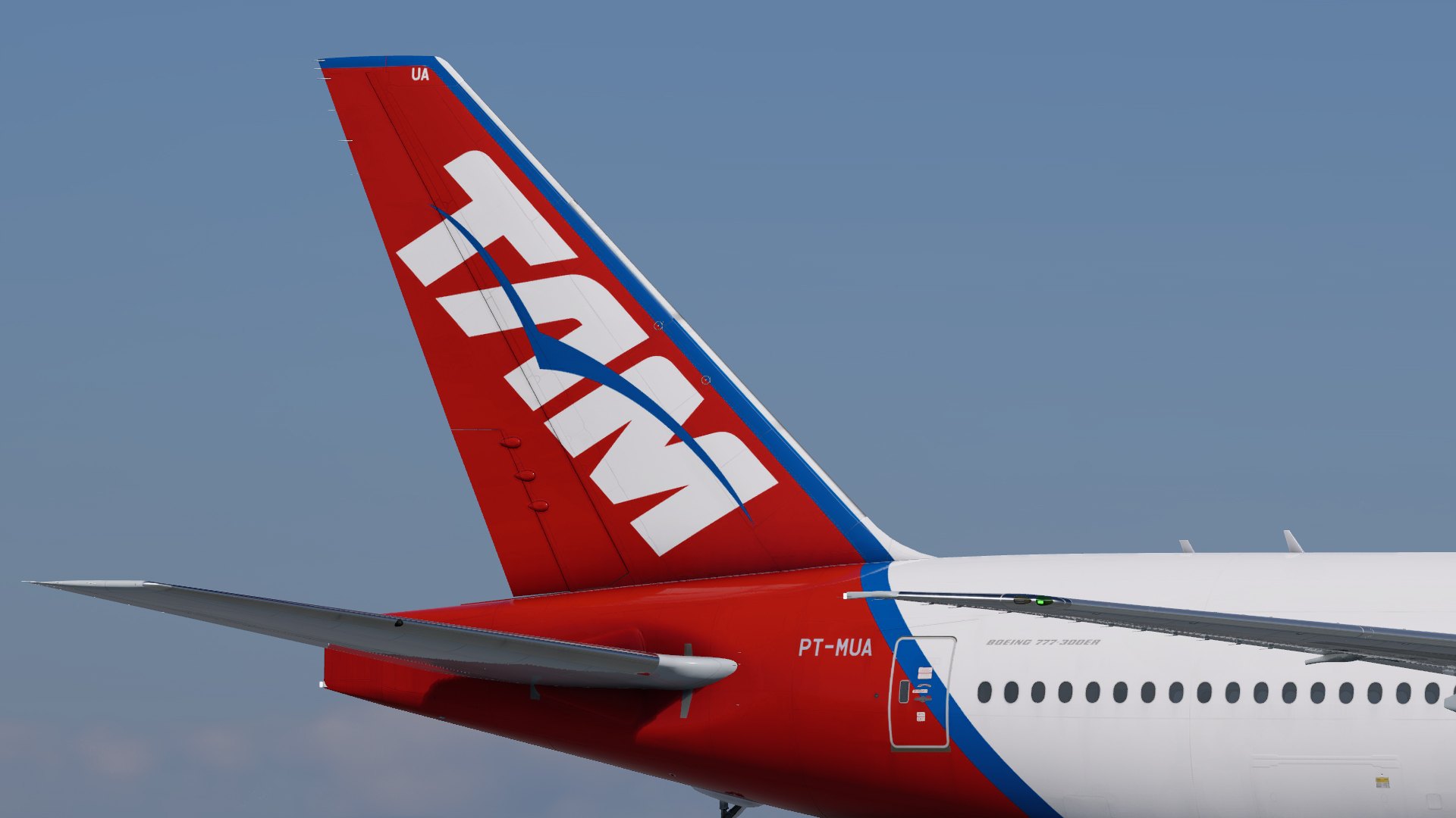 TAM PT-MUA 2019 777-300ER - FF777V2 - FF 777 Ultimate - X-Plane