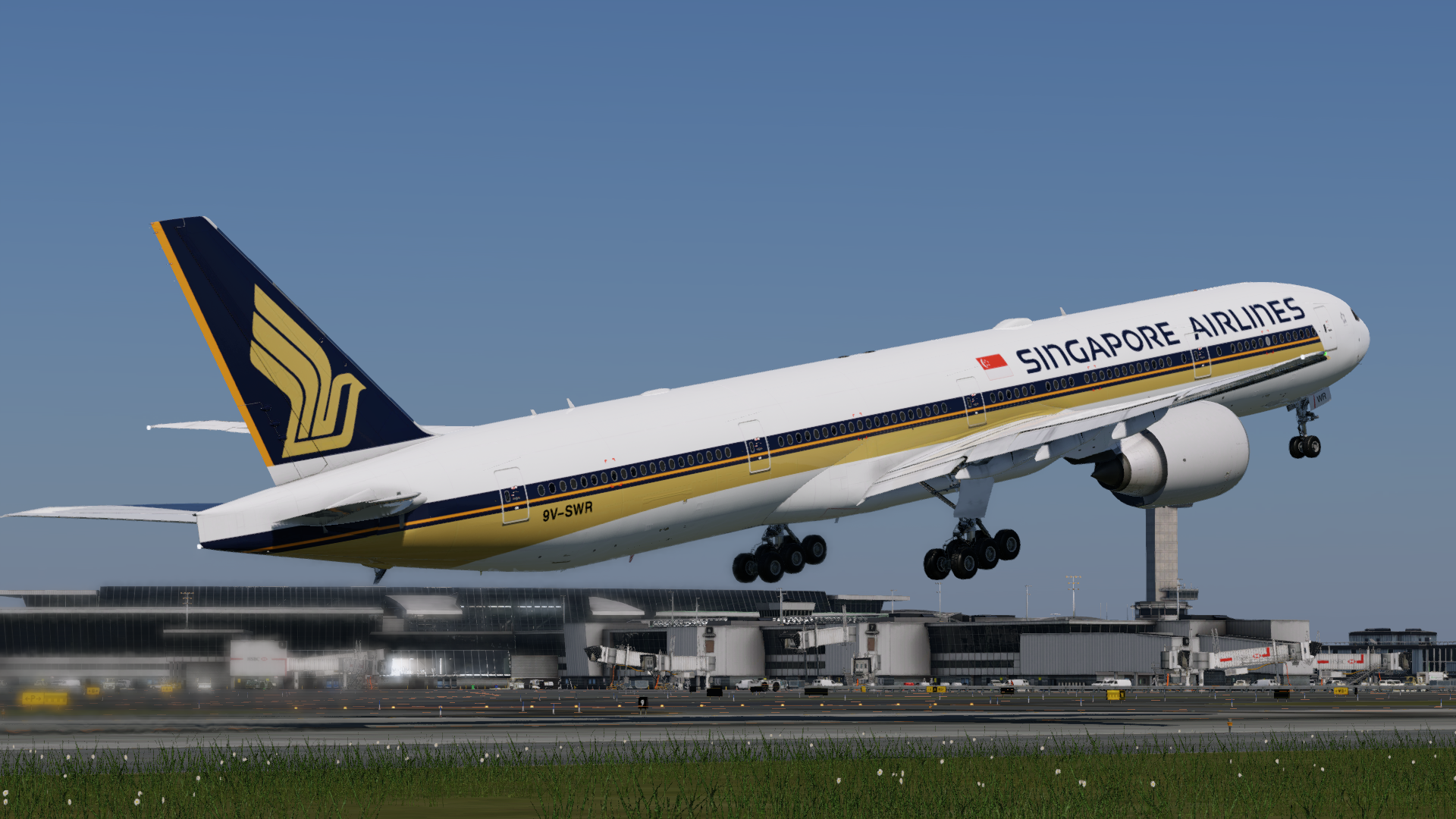 Singapore Airlines 777-300ER - Flight Factor 777-300ER V2 - 2 Pack
