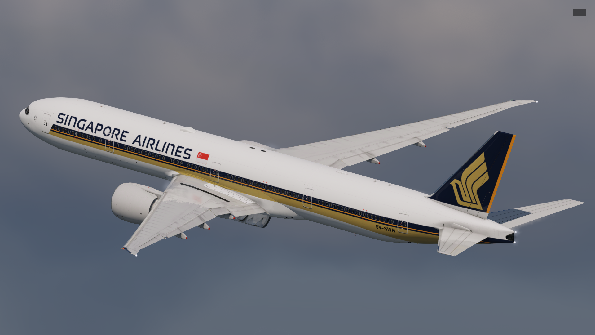 Singapore Airlines 777-300ER - Flight Factor 777-300ER V2 - 2 Pack