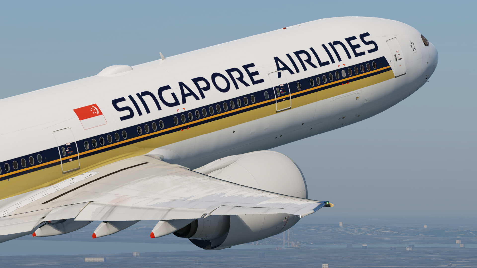 Singapore Airlines 777-300ER - Flight Factor 777-300ER V2 - 2 Pack