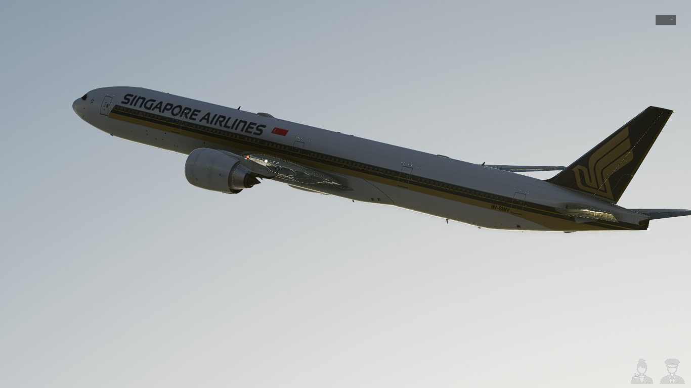 Singapore Airlines FlightFactor 777-300ER (9V-SWV) [4K