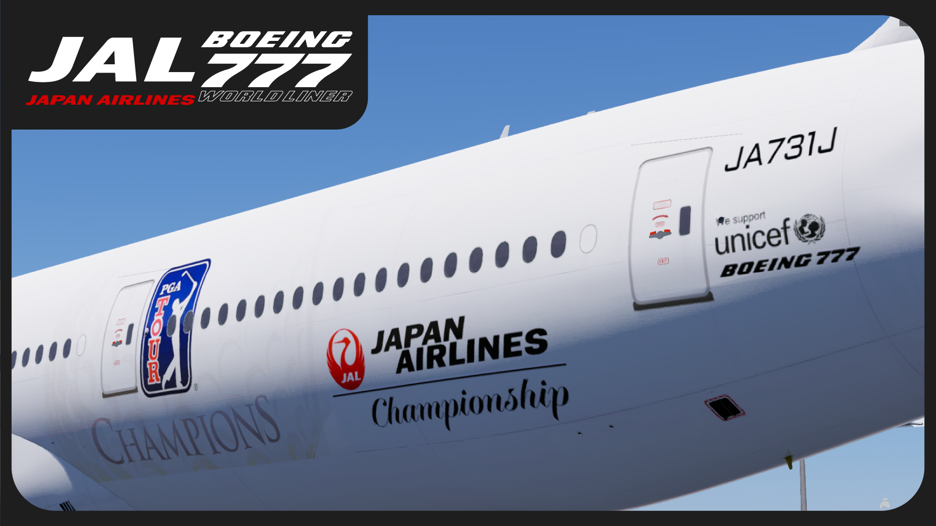 Japan Airlines B777-300ER full fleet pack - FF 777 Ultimate - X
