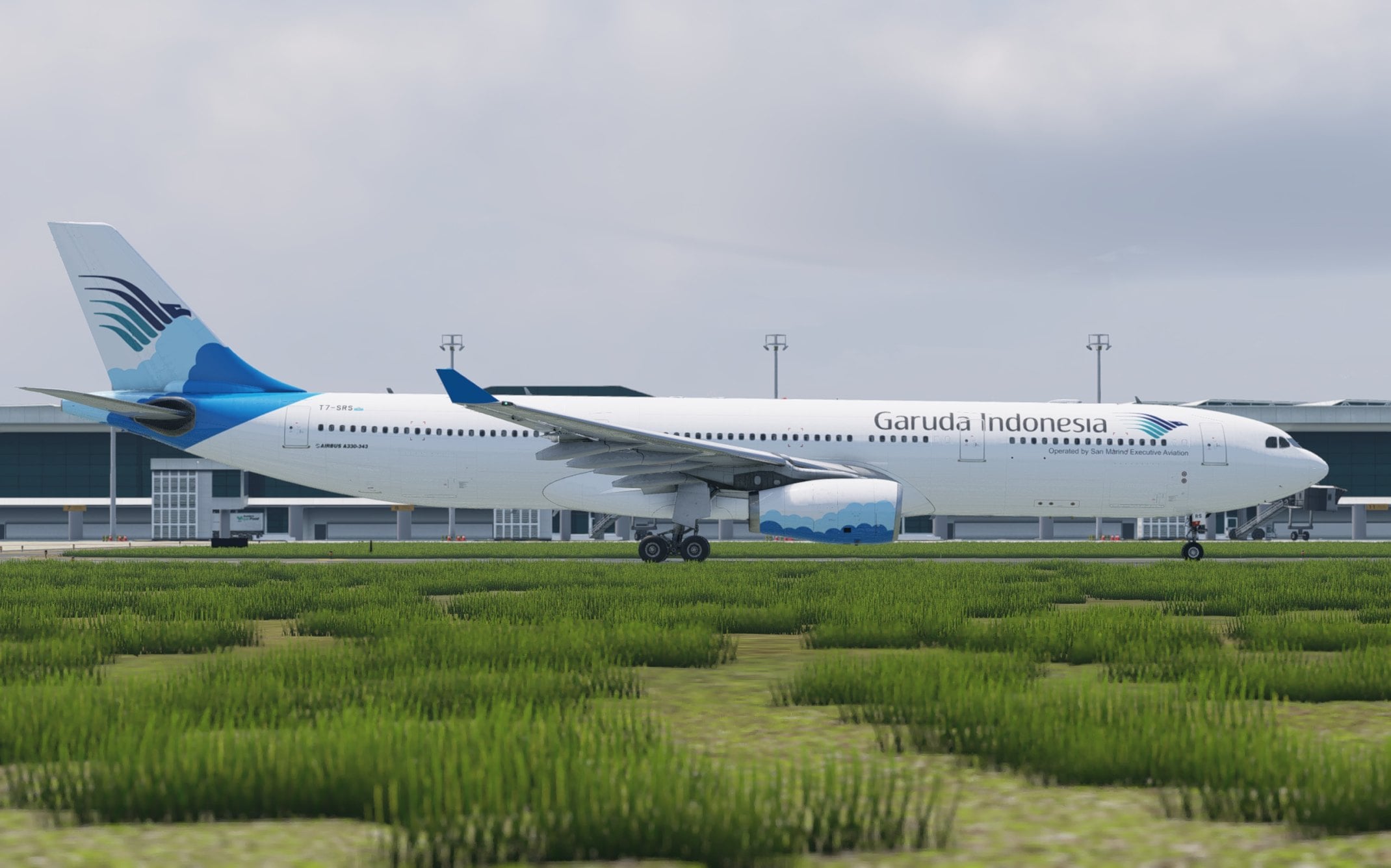 Garuda Indonesia 2026 Hajj Wet-lease Pack | Laminar A330-300 XP12