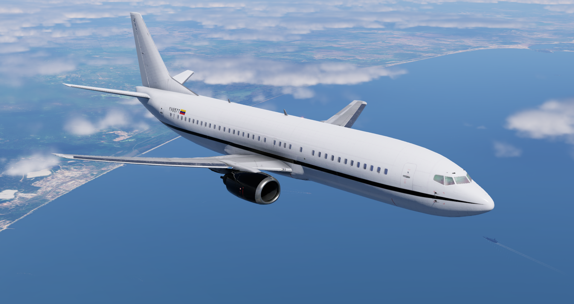 Transmandu for the Flight Course 737-400 - Other Aircraft Livery