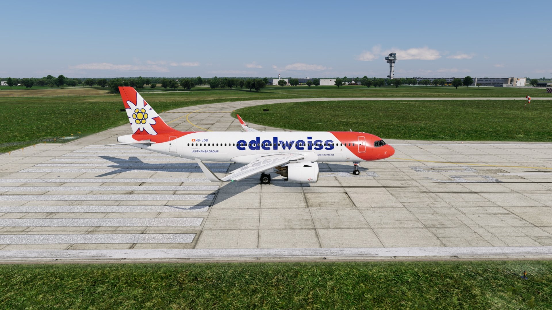 ToLiss A320neo Edelweiss (HB-JDB, 8k+4k) - Toliss A320 - X-Plane