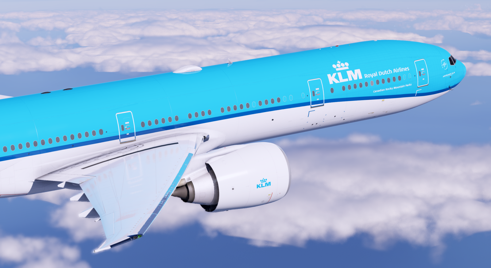 KLM Livery Pack PH-BVA & PH-BVW 777-300ER - 8K and 4K